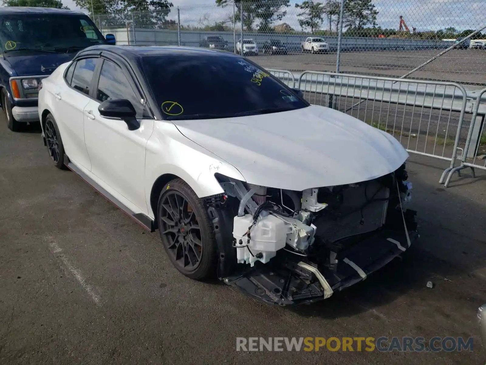 1 Photograph of a damaged car 4T1KZ1AK4MU050432 TOYOTA CAMRY 2021