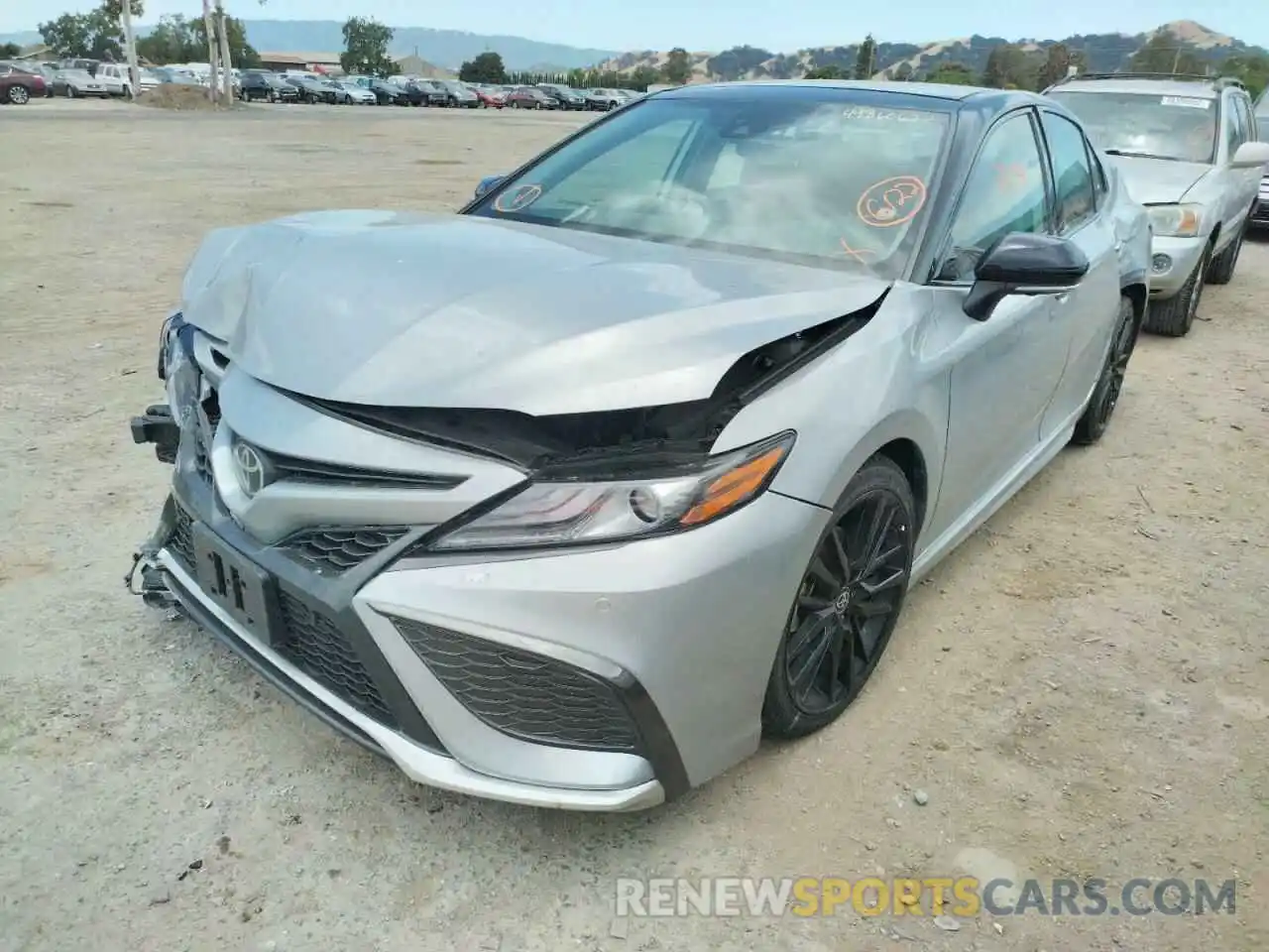 9 Photograph of a damaged car 4T1KZ1AK4MU050897 TOYOTA CAMRY 2021