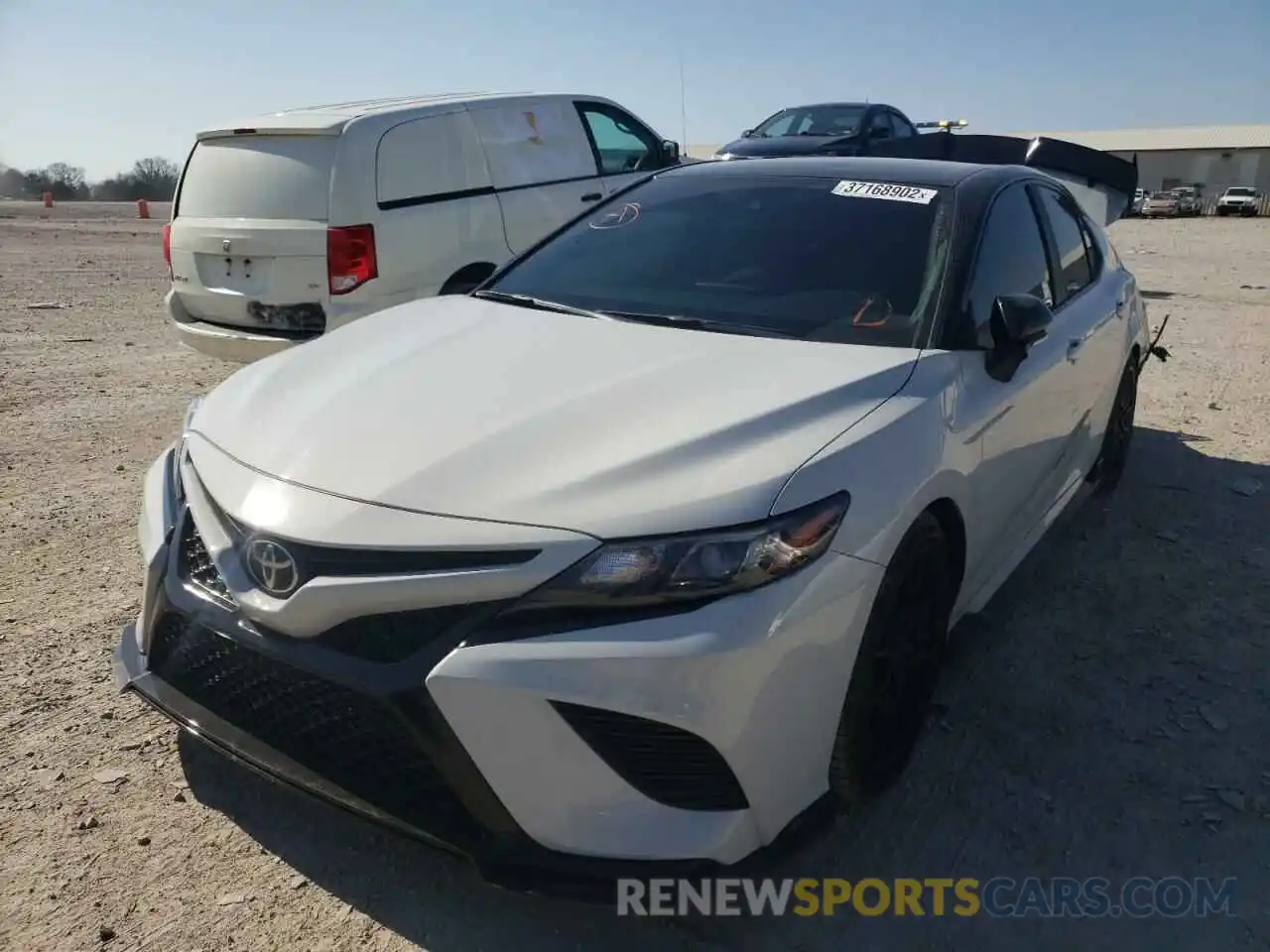 2 Photograph of a damaged car 4T1KZ1AK4MU052391 TOYOTA CAMRY 2021