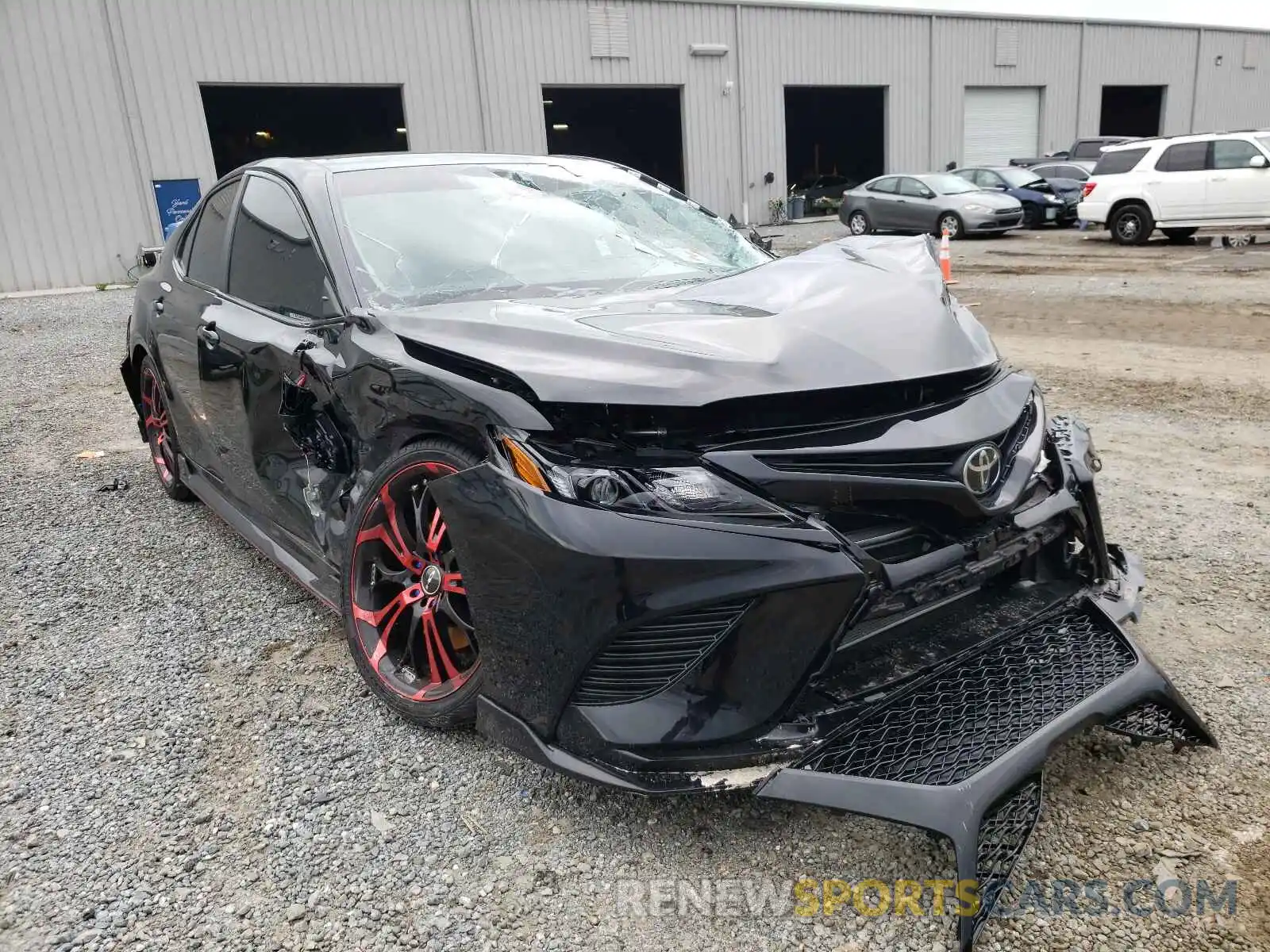 1 Photograph of a damaged car 4T1KZ1AK4MU053136 TOYOTA CAMRY 2021