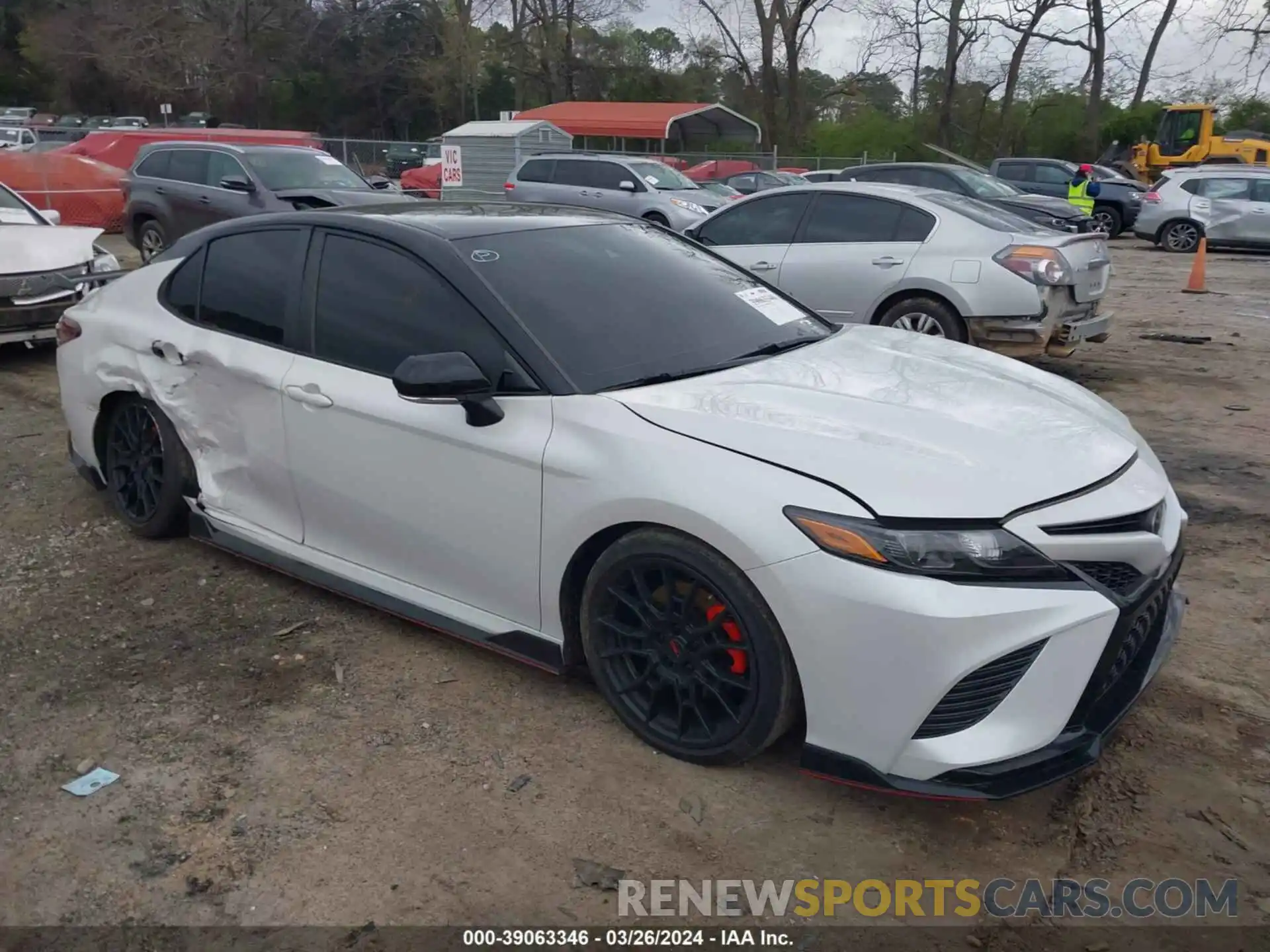 1 Photograph of a damaged car 4T1KZ1AK4MU053945 TOYOTA CAMRY 2021