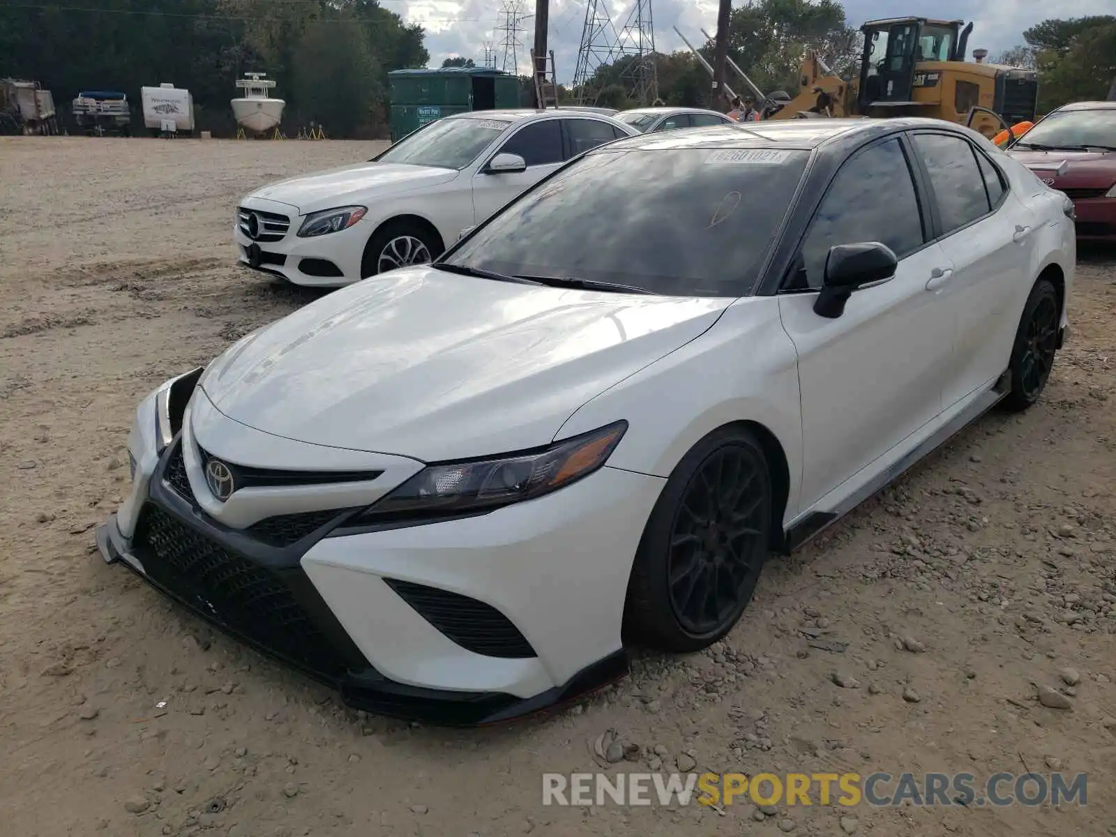 2 Photograph of a damaged car 4T1KZ1AK4MU054142 TOYOTA CAMRY 2021