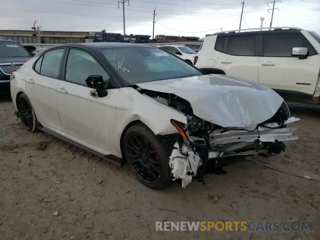 1 Photograph of a damaged car 4T1KZ1AK4MU057820 TOYOTA CAMRY 2021