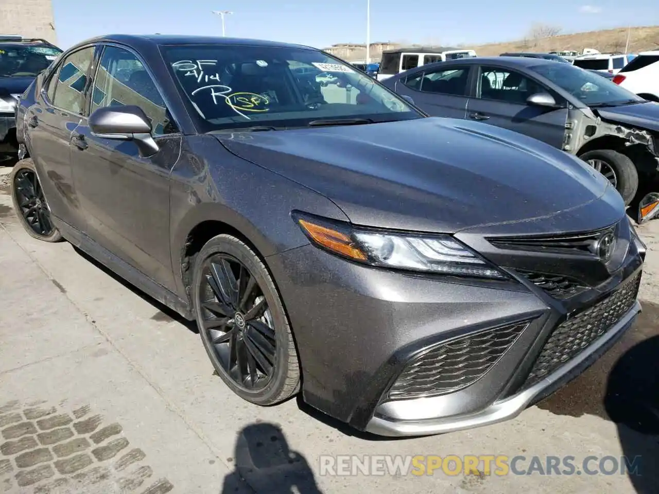 1 Photograph of a damaged car 4T1KZ1AK5MU050780 TOYOTA CAMRY 2021