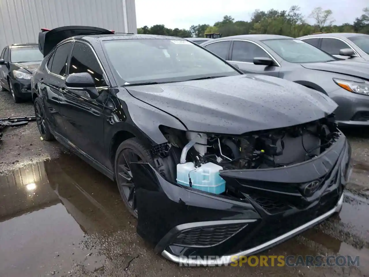 1 Photograph of a damaged car 4T1KZ1AK5MU052108 TOYOTA CAMRY 2021