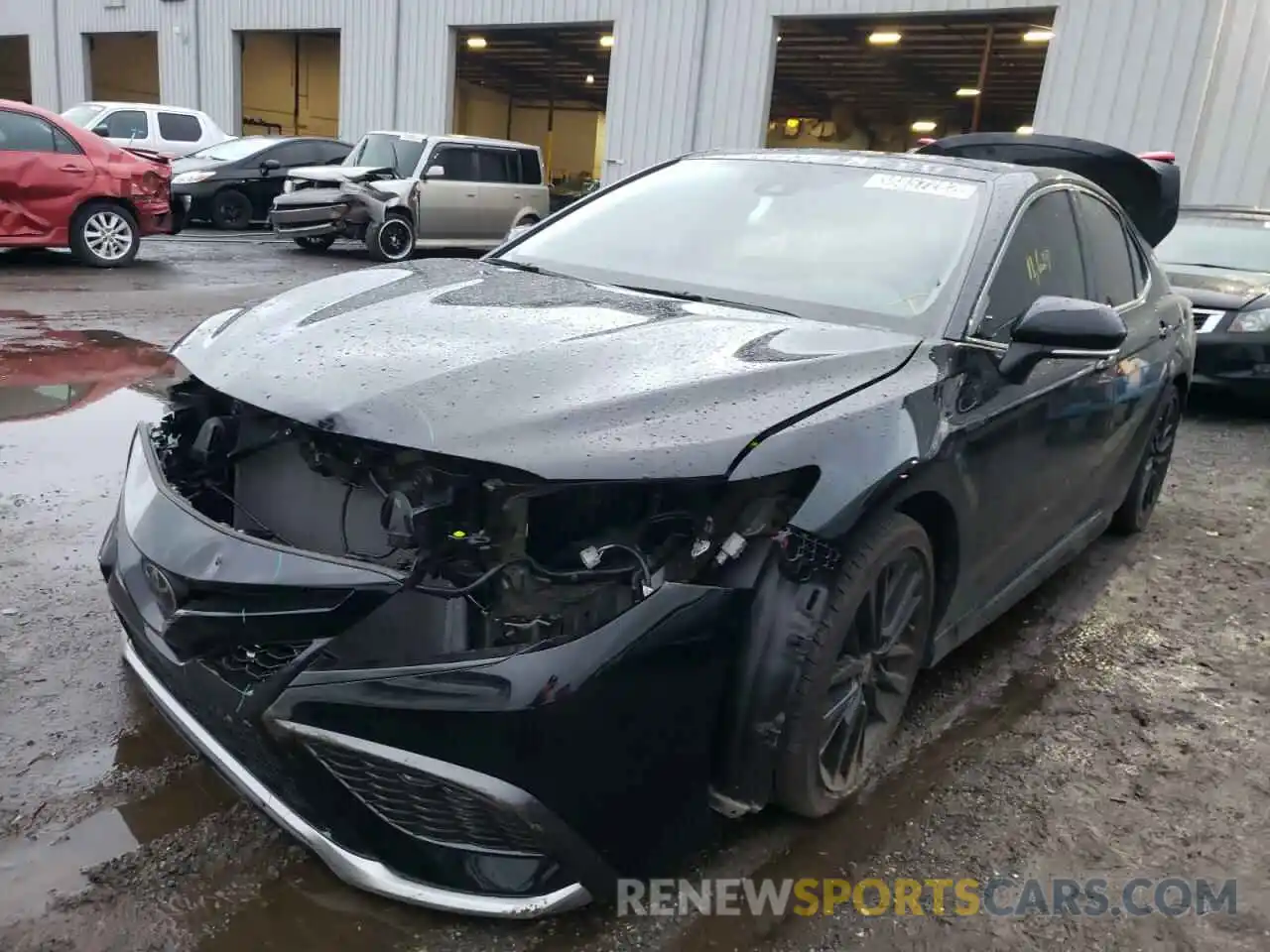 2 Photograph of a damaged car 4T1KZ1AK5MU052108 TOYOTA CAMRY 2021