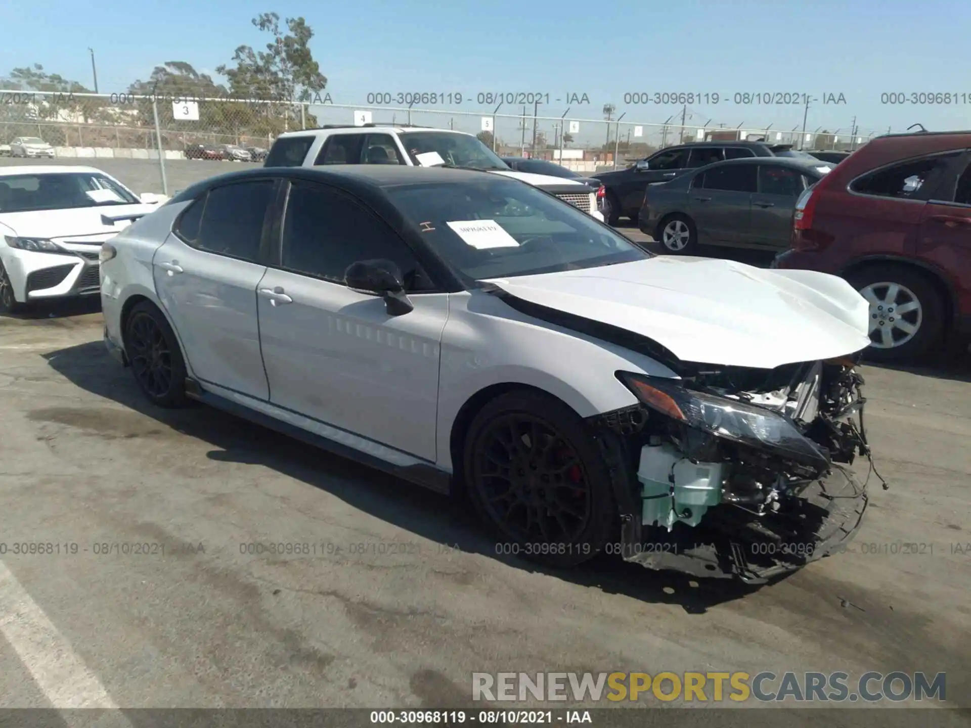 1 Photograph of a damaged car 4T1KZ1AK5MU053307 TOYOTA CAMRY 2021