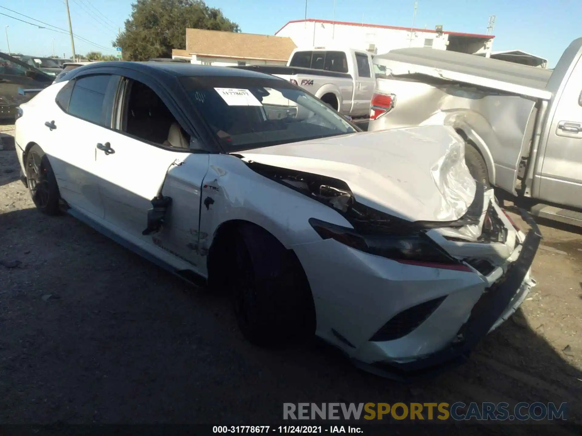 1 Photograph of a damaged car 4T1KZ1AK5MU054070 TOYOTA CAMRY 2021