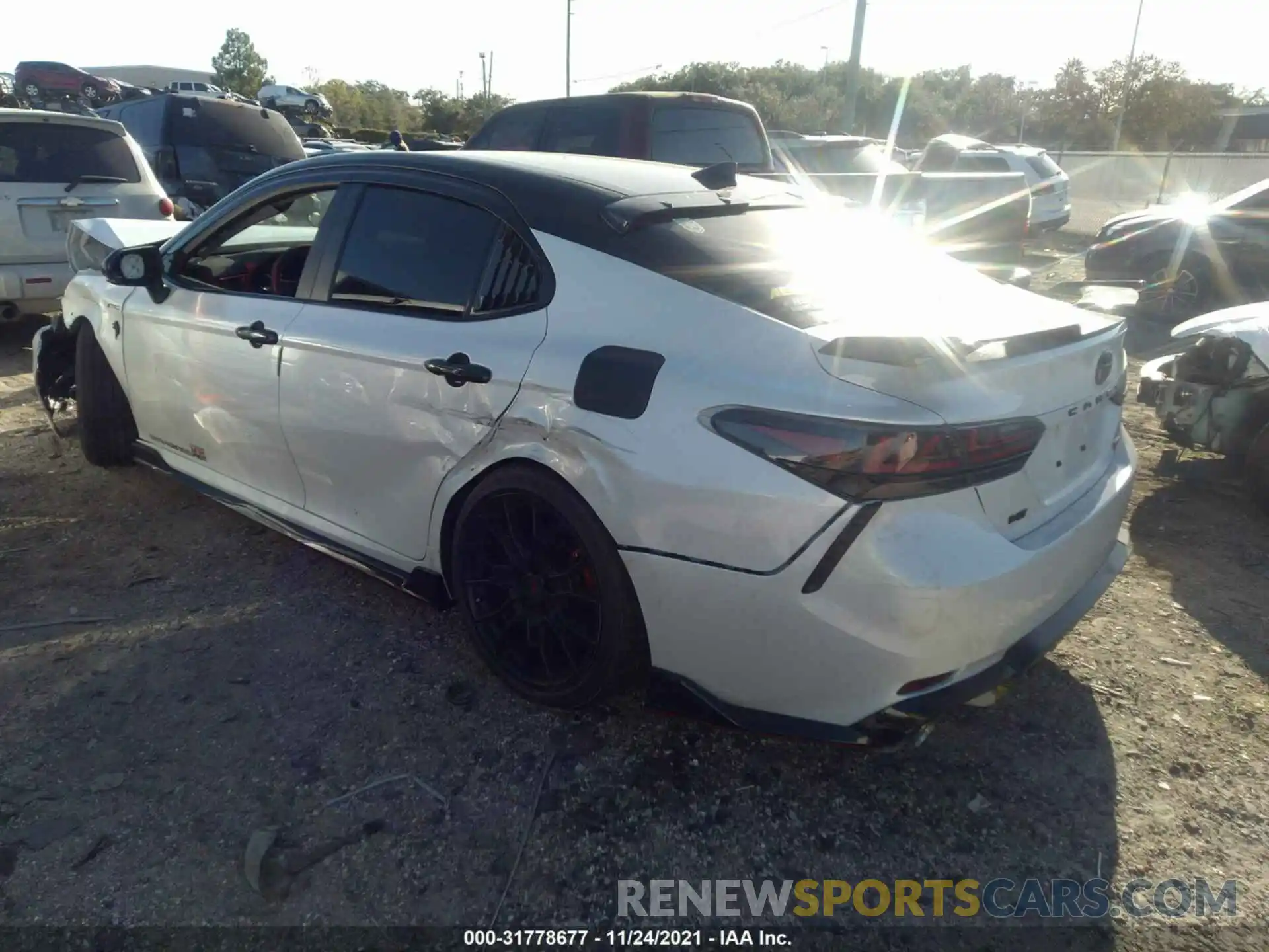 3 Photograph of a damaged car 4T1KZ1AK5MU054070 TOYOTA CAMRY 2021