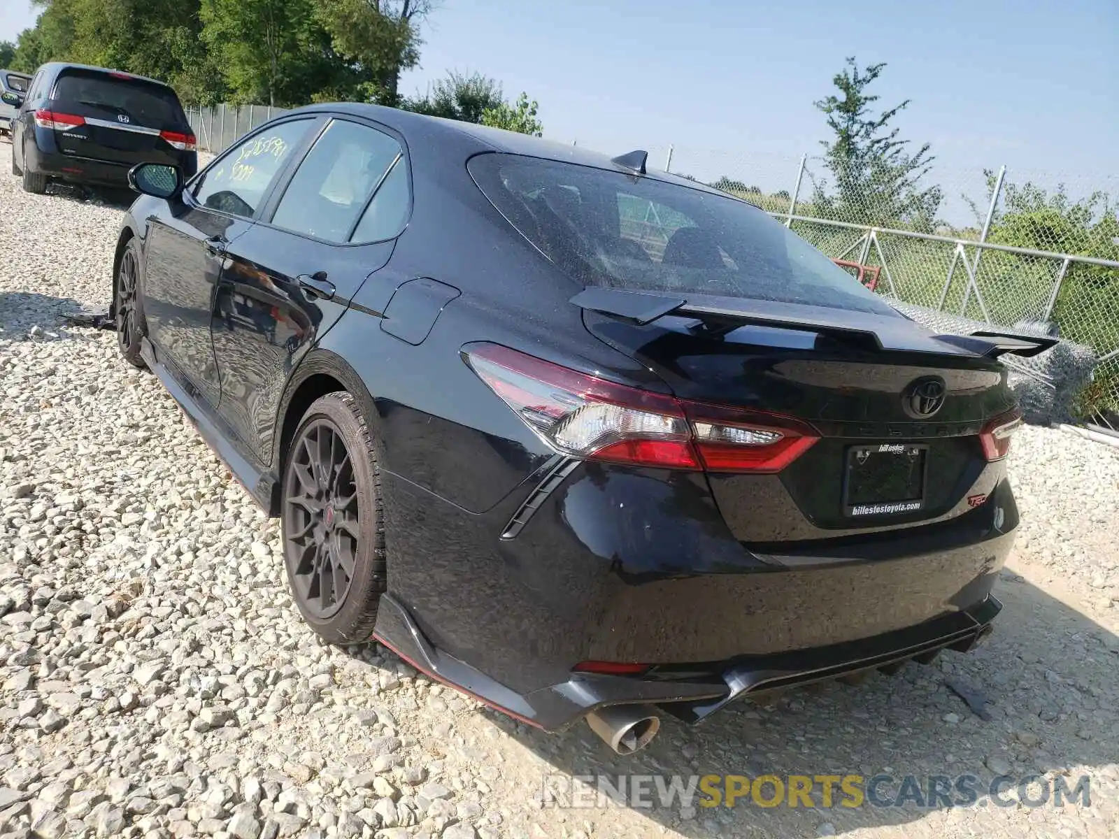 3 Photograph of a damaged car 4T1KZ1AK5MU054120 TOYOTA CAMRY 2021