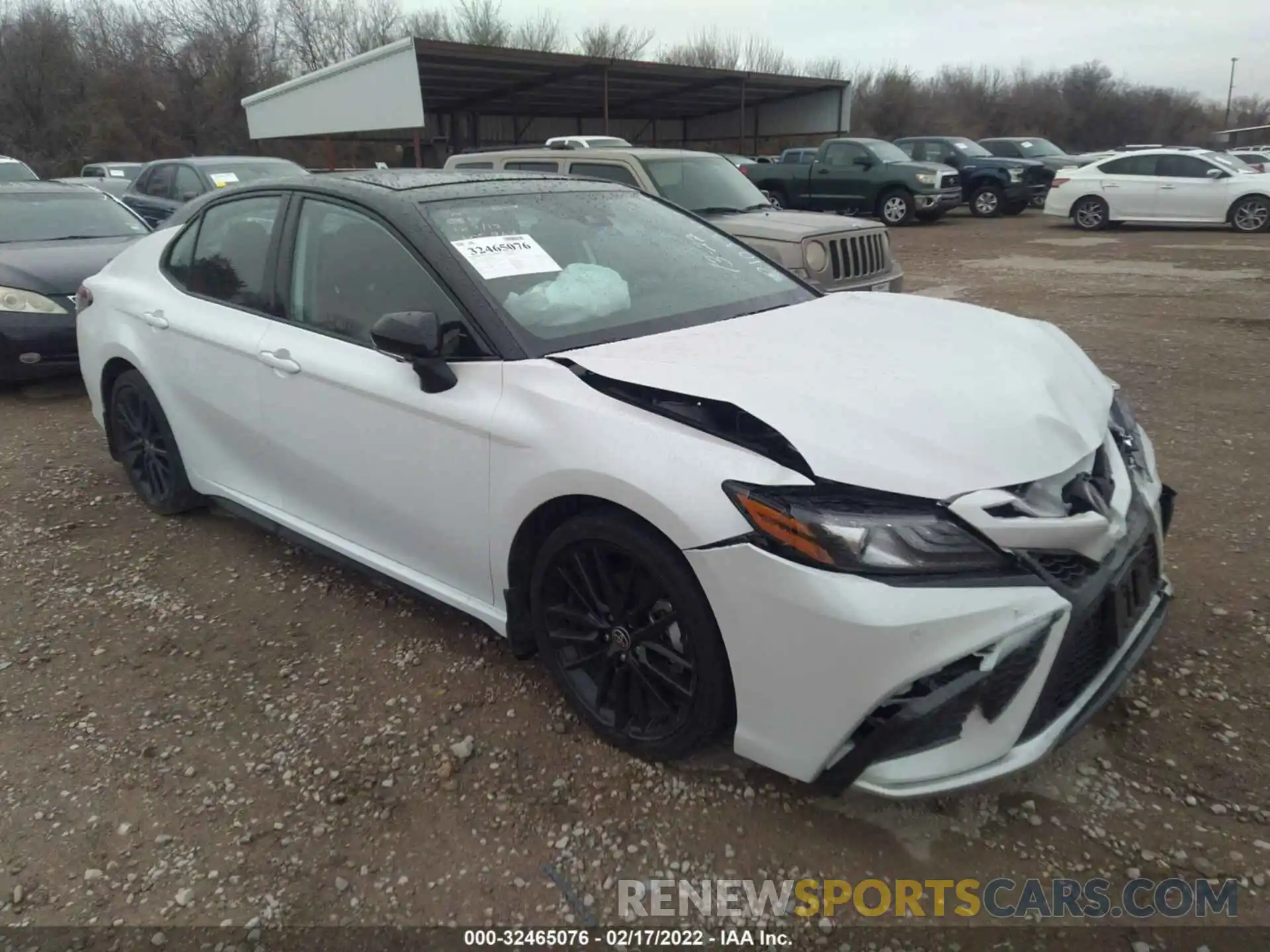 1 Photograph of a damaged car 4T1KZ1AK5MU054845 TOYOTA CAMRY 2021