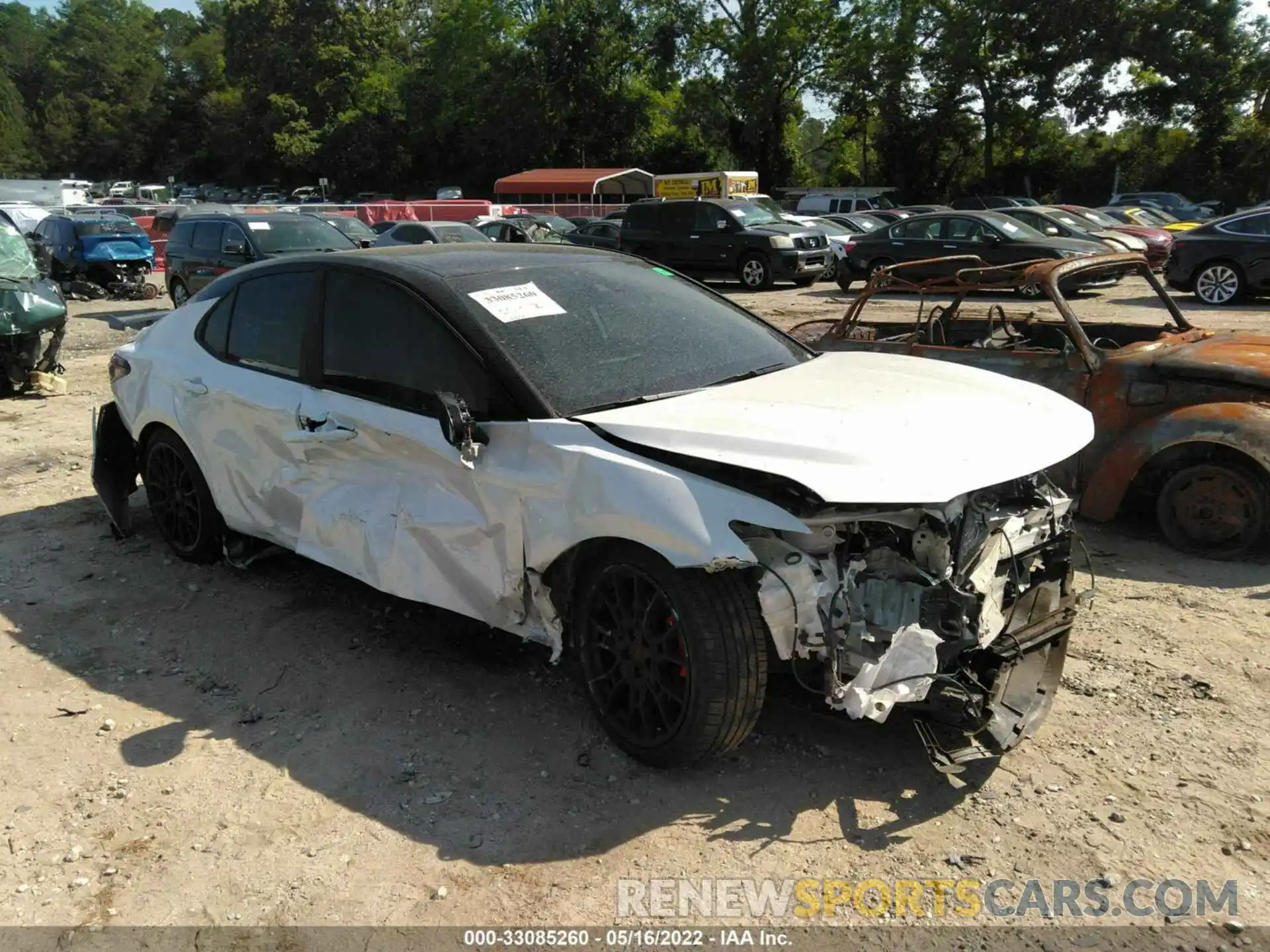 1 Photograph of a damaged car 4T1KZ1AK5MU055803 TOYOTA CAMRY 2021