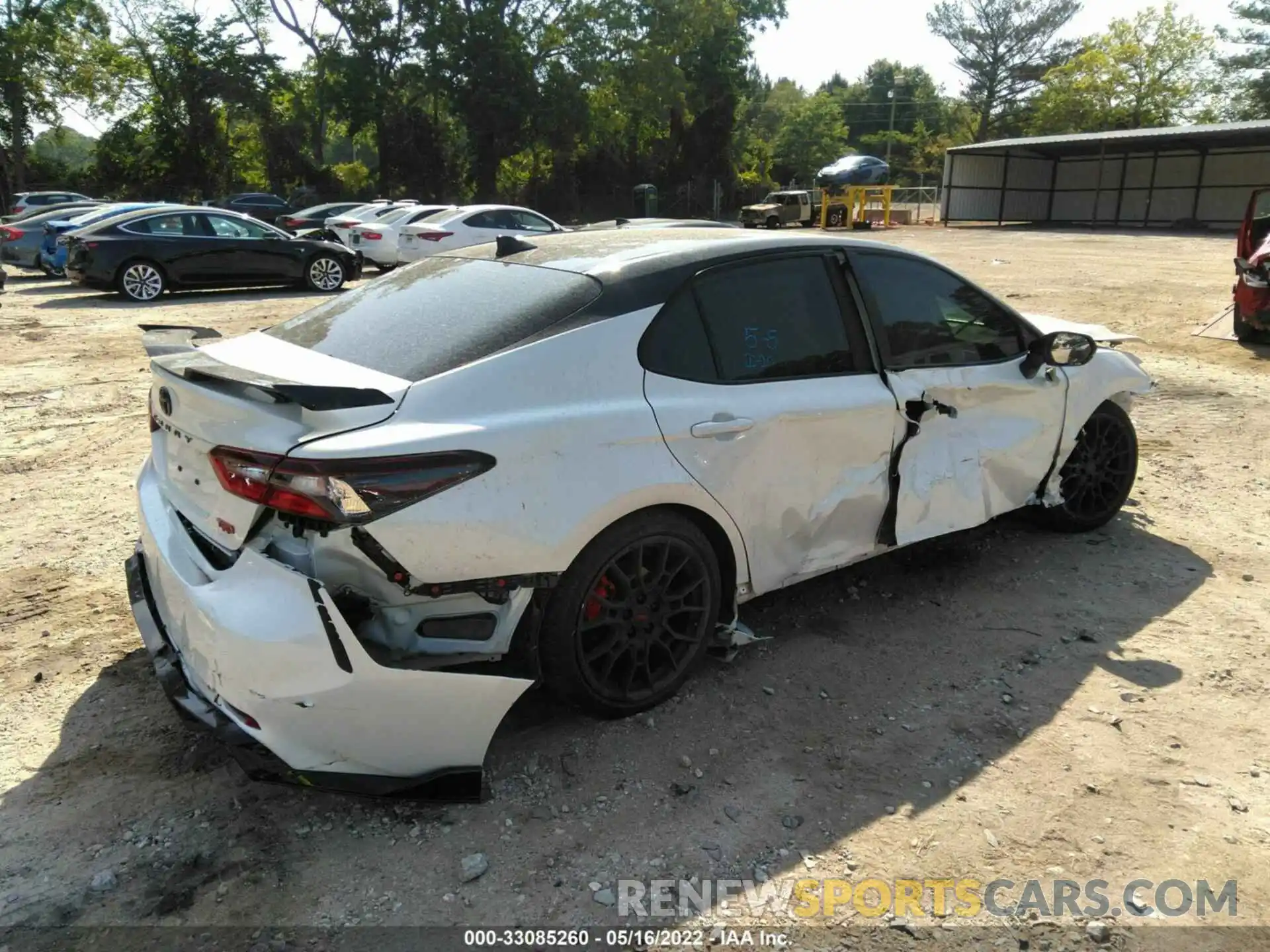 4 Photograph of a damaged car 4T1KZ1AK5MU055803 TOYOTA CAMRY 2021