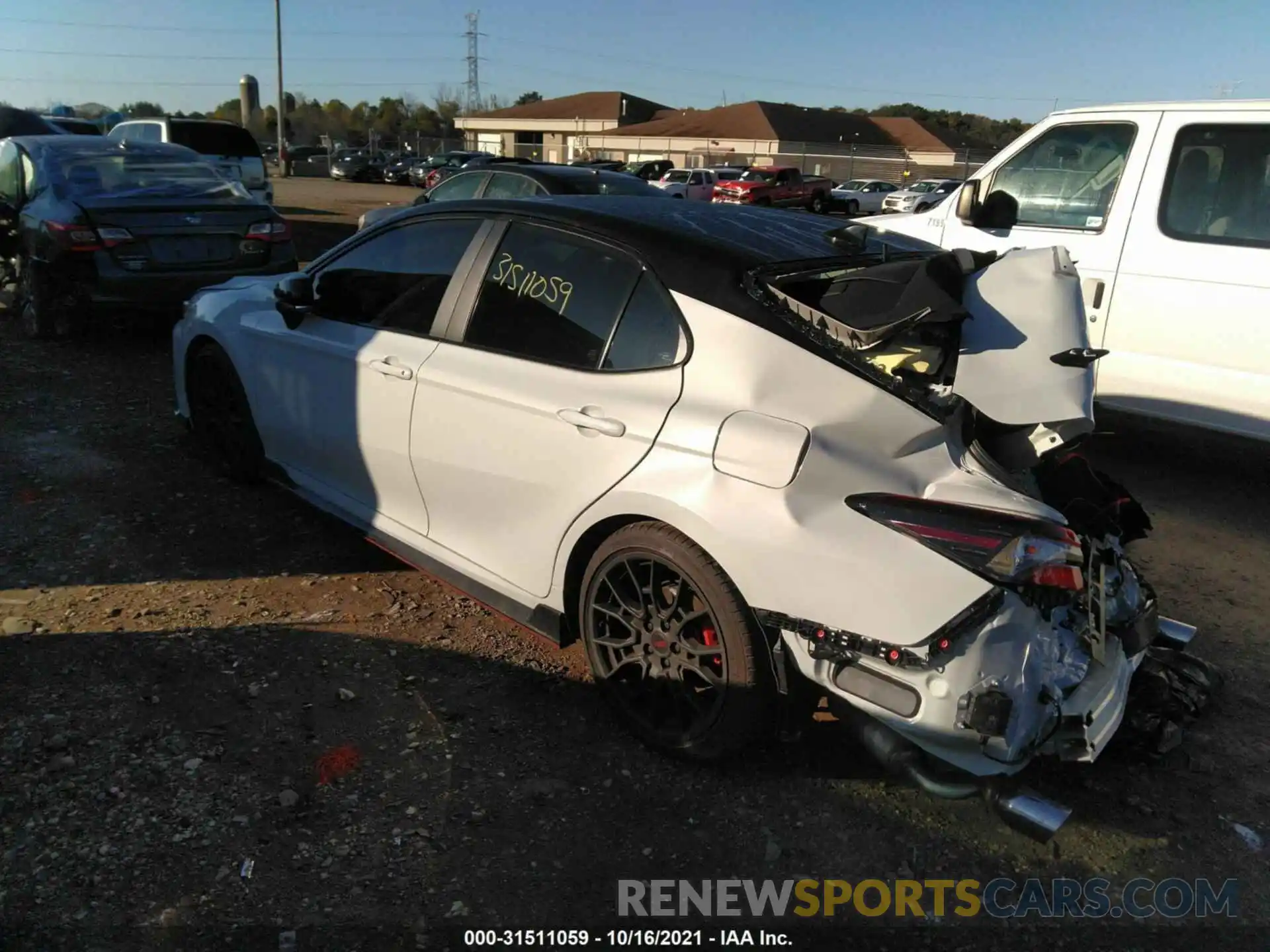 3 Photograph of a damaged car 4T1KZ1AK5MU055879 TOYOTA CAMRY 2021