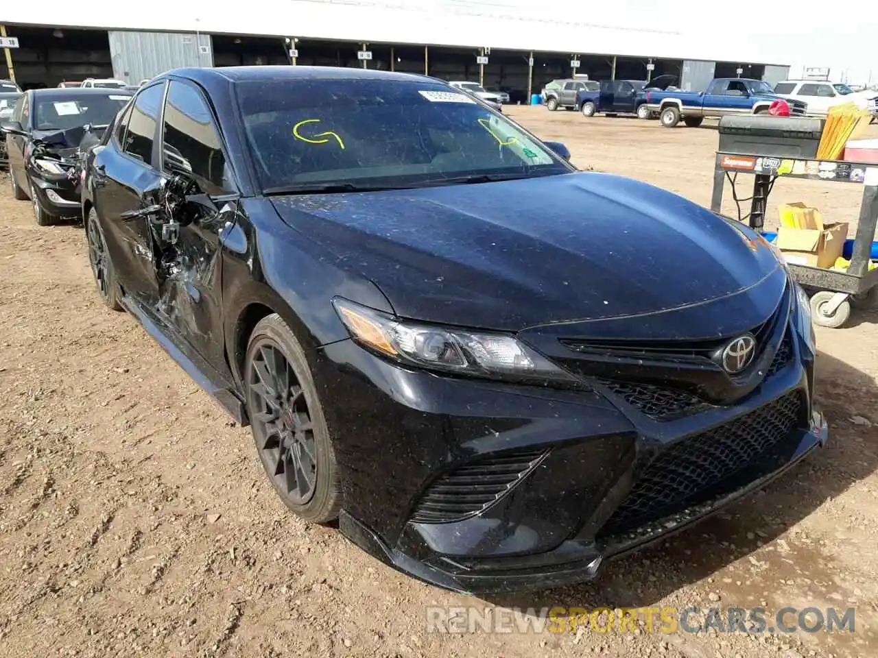 1 Photograph of a damaged car 4T1KZ1AK5MU056644 TOYOTA CAMRY 2021