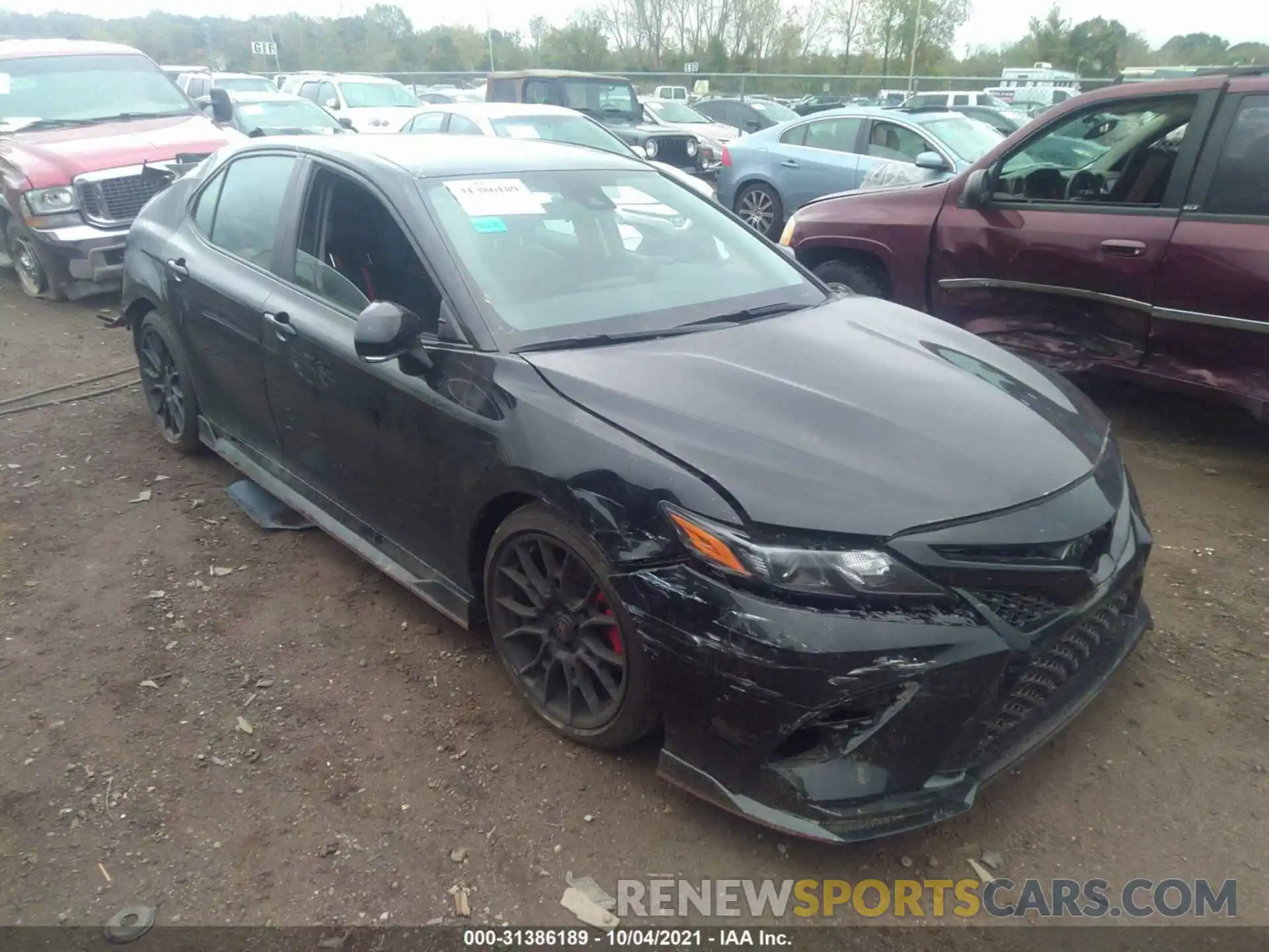 1 Photograph of a damaged car 4T1KZ1AK5MU057194 TOYOTA CAMRY 2021