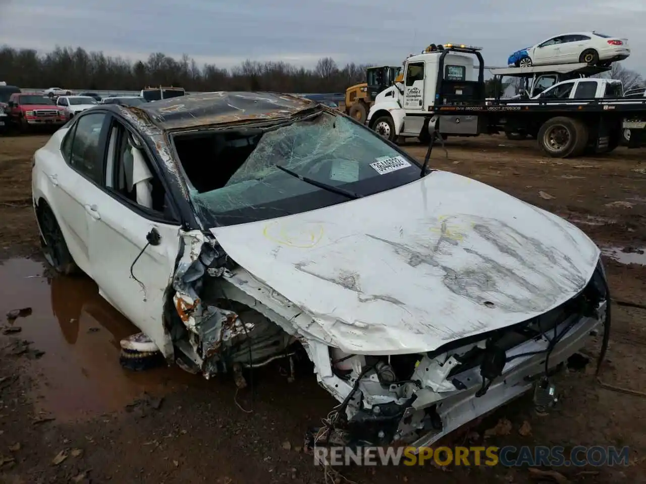 9 Photograph of a damaged car 4T1KZ1AK5MU058684 TOYOTA CAMRY 2021