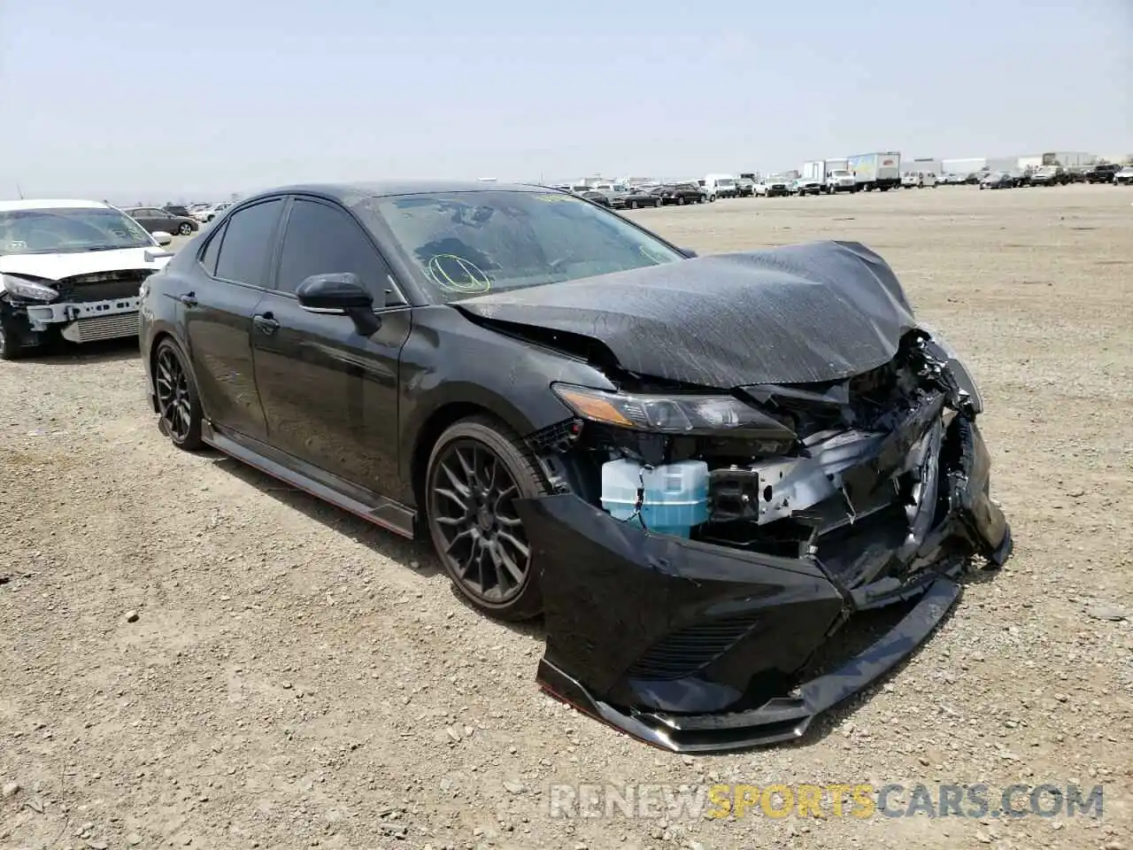 1 Photograph of a damaged car 4T1KZ1AK5MU058748 TOYOTA CAMRY 2021