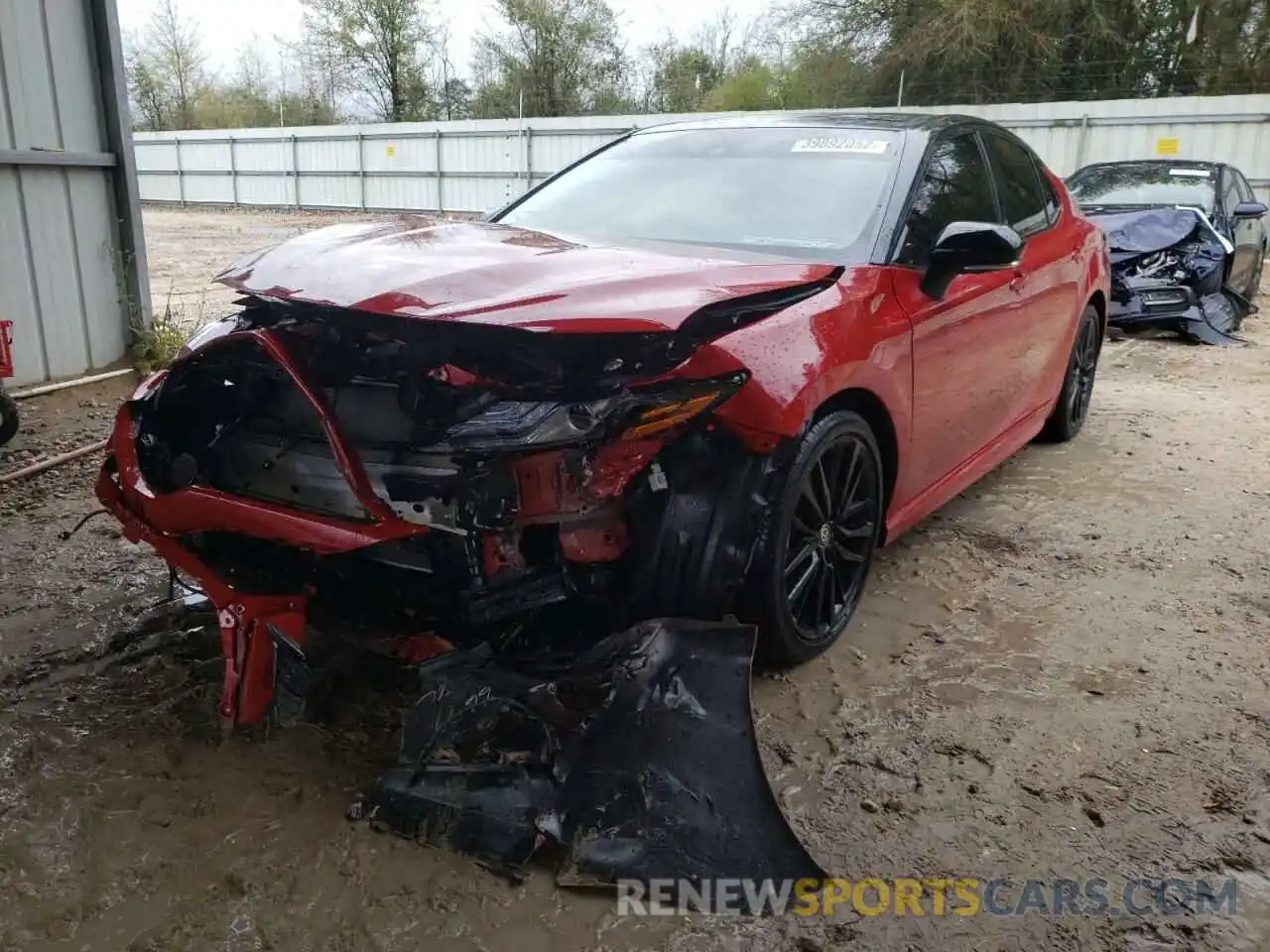 2 Photograph of a damaged car 4T1KZ1AK5MU058894 TOYOTA CAMRY 2021