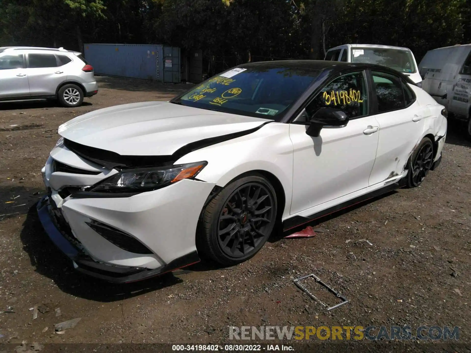 2 Photograph of a damaged car 4T1KZ1AK5MU059835 TOYOTA CAMRY 2021