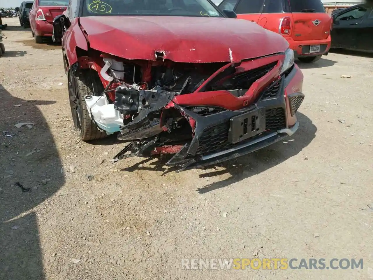 9 Photograph of a damaged car 4T1KZ1AK6MU049105 TOYOTA CAMRY 2021