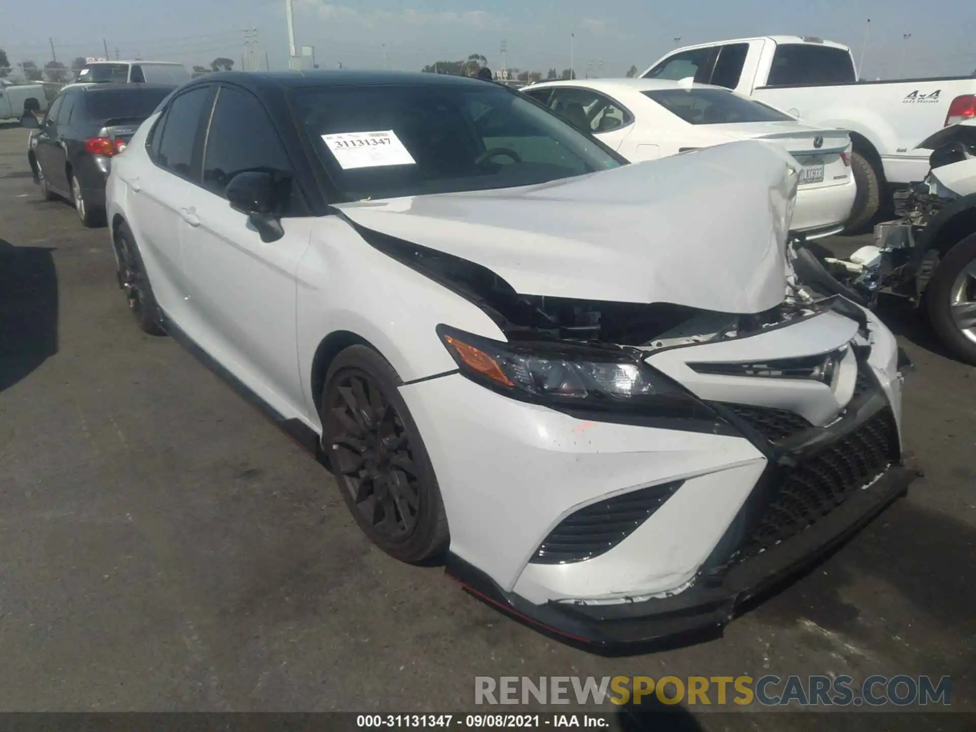 1 Photograph of a damaged car 4T1KZ1AK6MU050383 TOYOTA CAMRY 2021