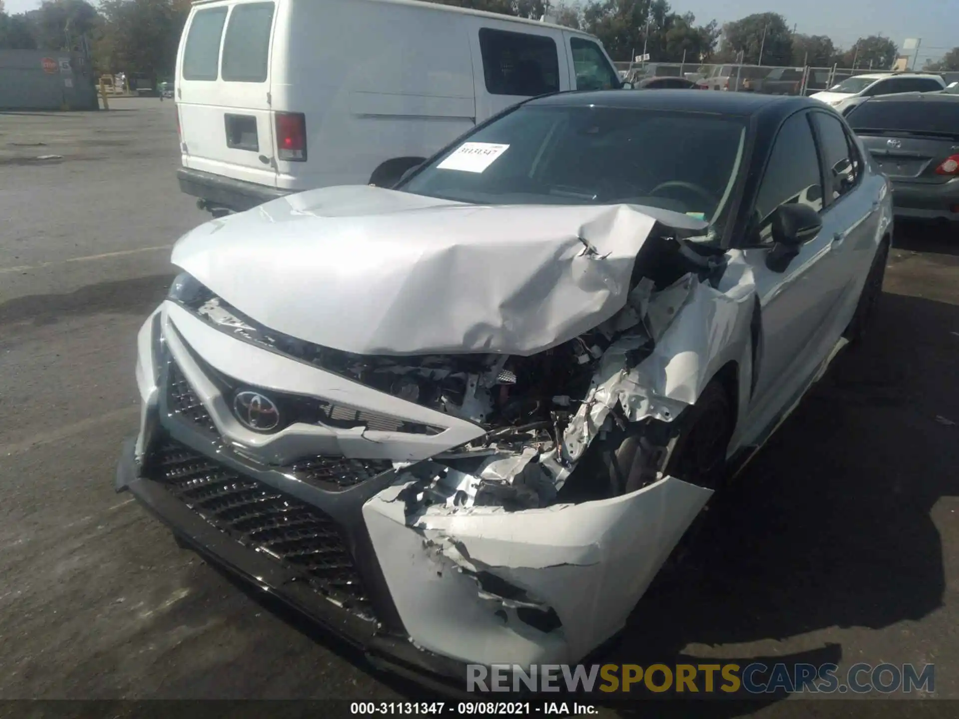 2 Photograph of a damaged car 4T1KZ1AK6MU050383 TOYOTA CAMRY 2021