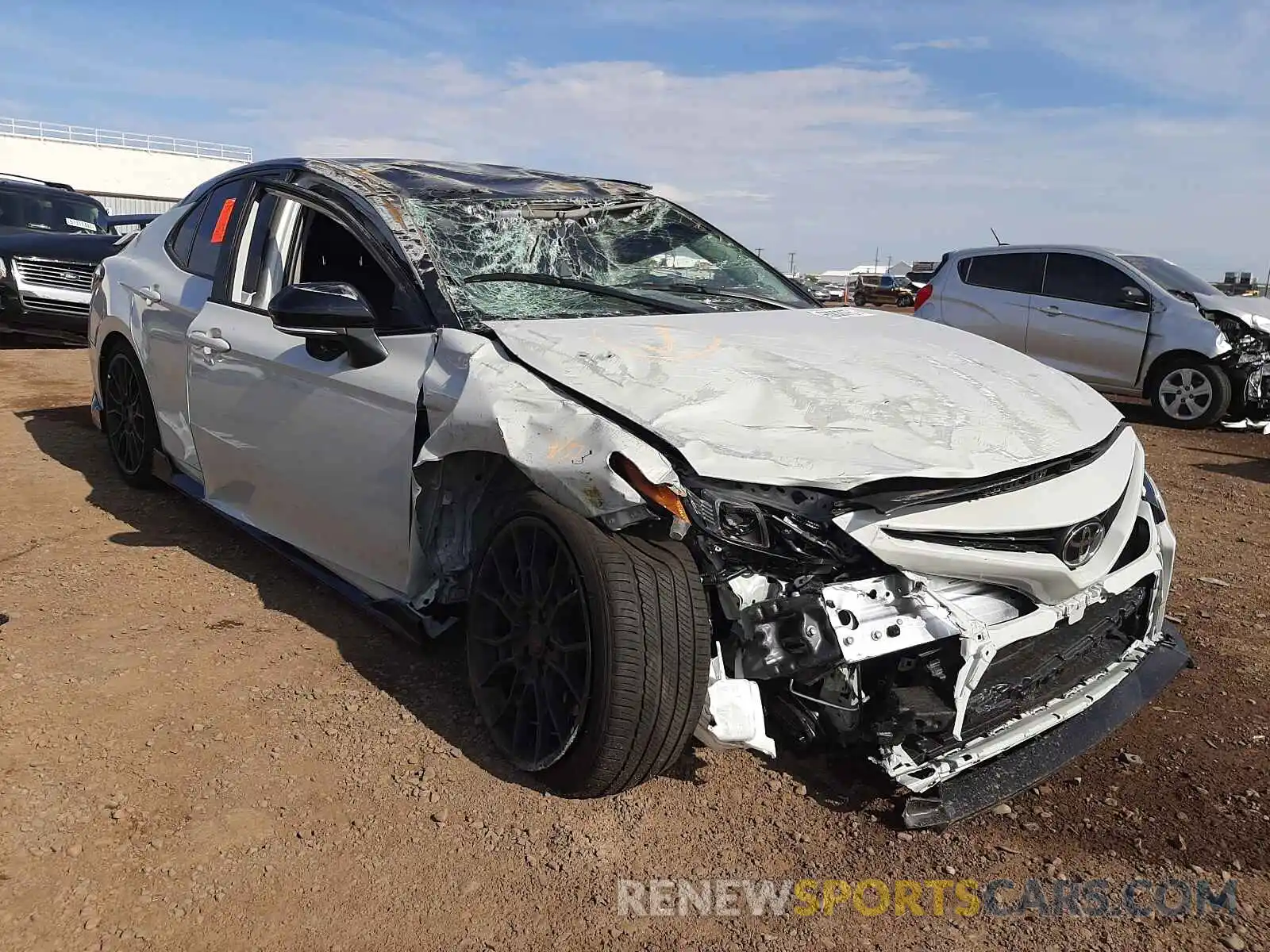 1 Photograph of a damaged car 4T1KZ1AK6MU050612 TOYOTA CAMRY 2021