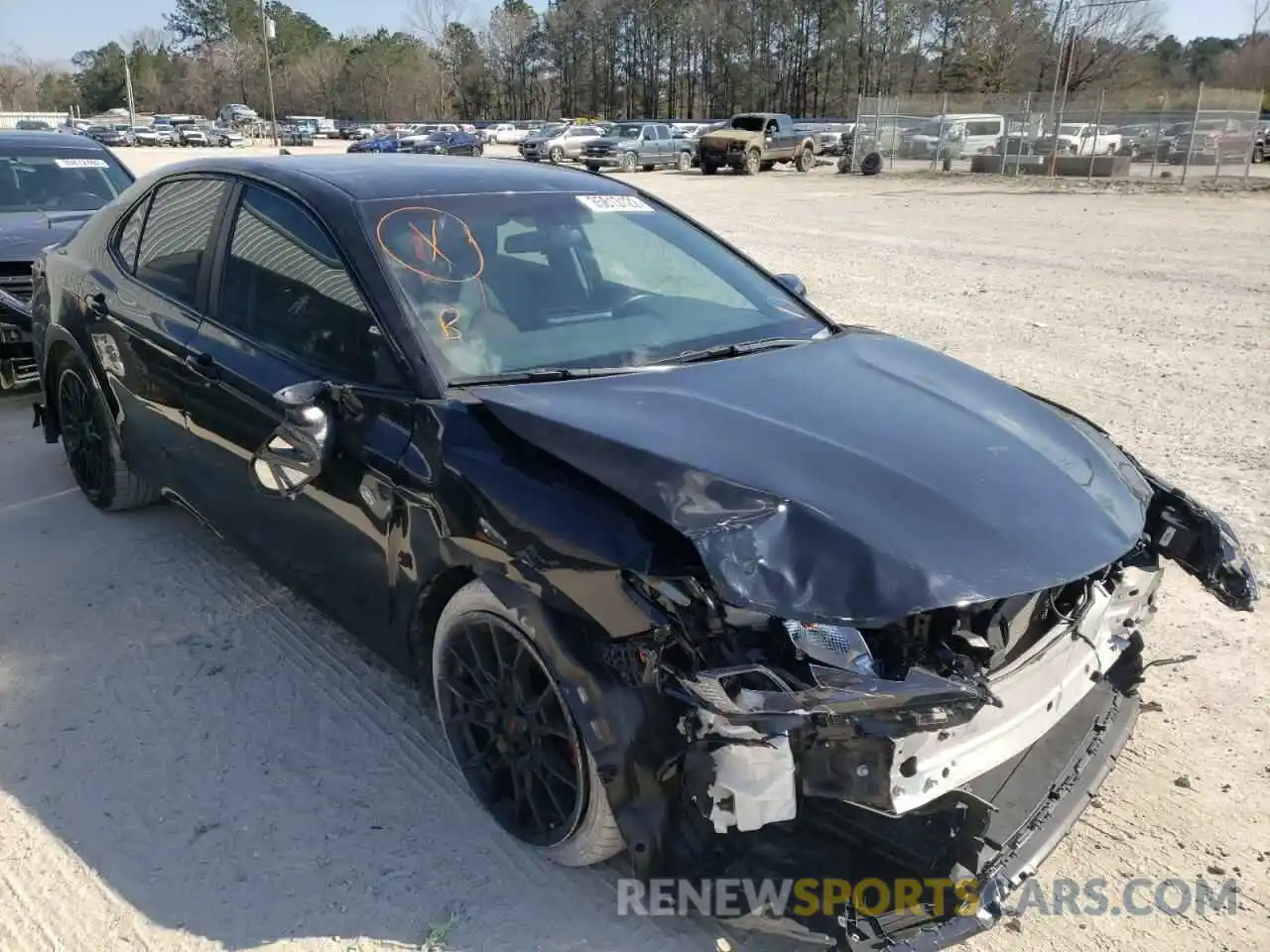 1 Photograph of a damaged car 4T1KZ1AK6MU051534 TOYOTA CAMRY 2021