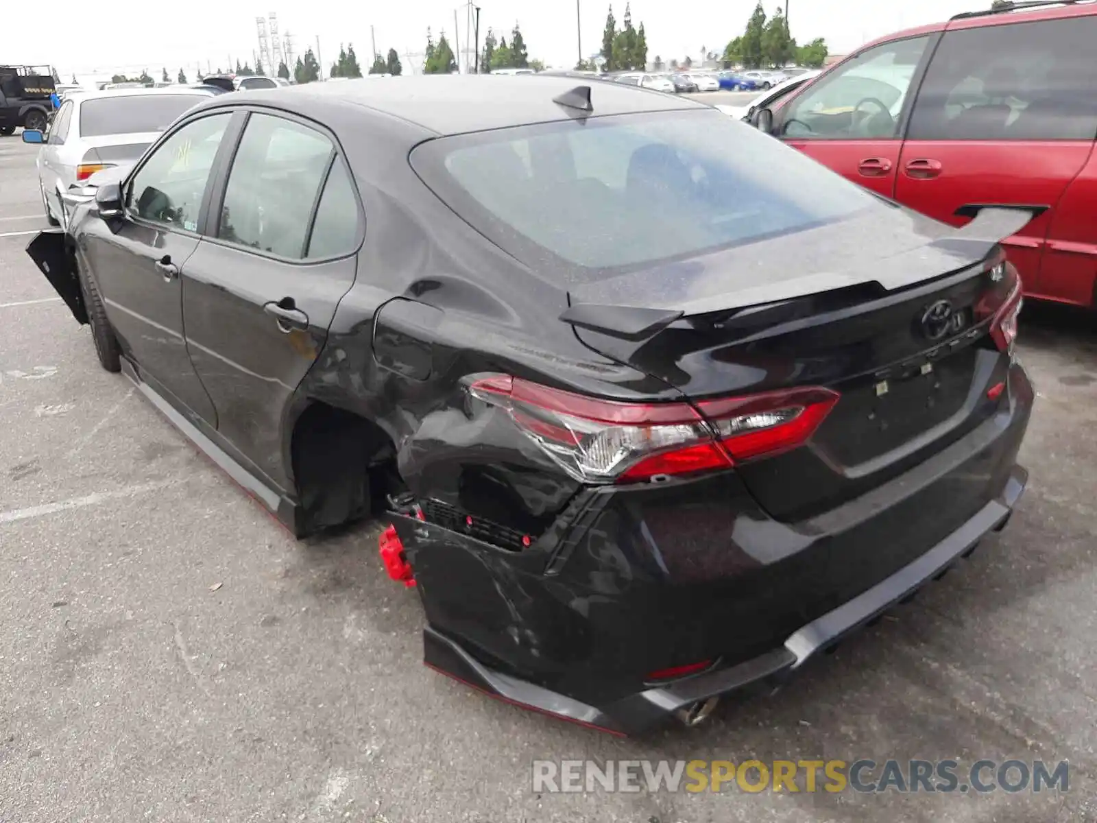 3 Photograph of a damaged car 4T1KZ1AK6MU052151 TOYOTA CAMRY 2021