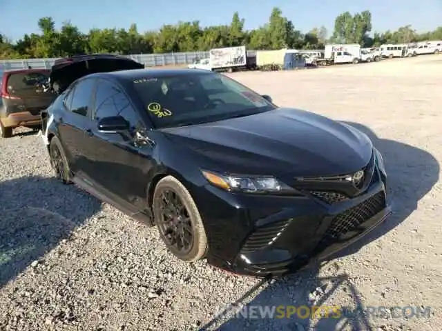 1 Photograph of a damaged car 4T1KZ1AK6MU053154 TOYOTA CAMRY 2021