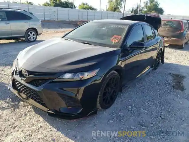 2 Photograph of a damaged car 4T1KZ1AK6MU053154 TOYOTA CAMRY 2021