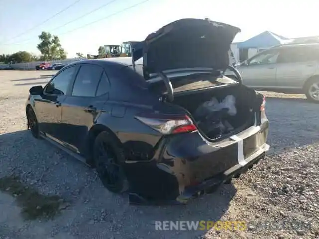 3 Photograph of a damaged car 4T1KZ1AK6MU053154 TOYOTA CAMRY 2021