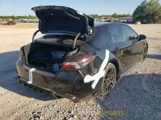 4 Photograph of a damaged car 4T1KZ1AK6MU053154 TOYOTA CAMRY 2021