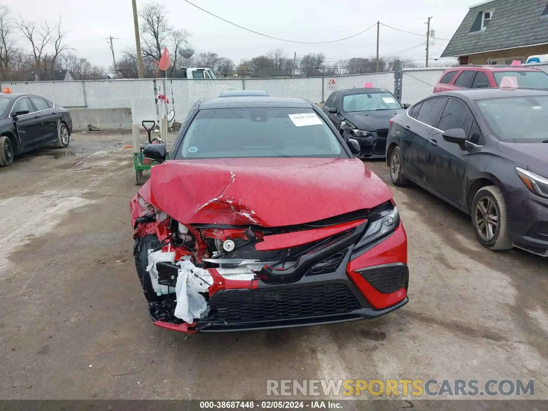 13 Photograph of a damaged car 4T1KZ1AK6MU056698 TOYOTA CAMRY 2021