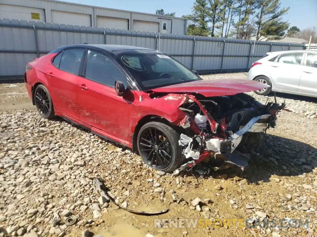 1 Photograph of a damaged car 4T1KZ1AK7MU051719 TOYOTA CAMRY 2021