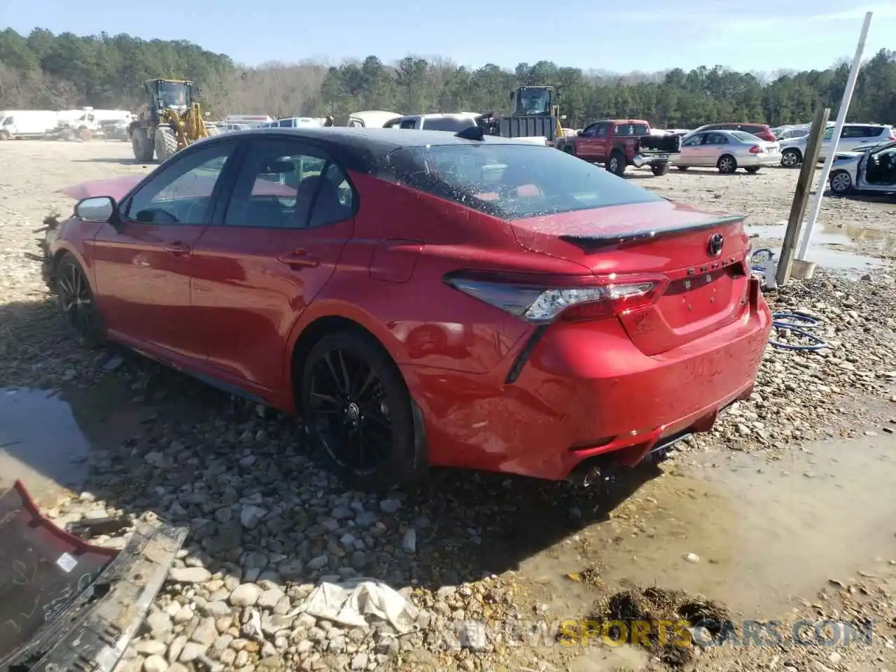 3 Photograph of a damaged car 4T1KZ1AK7MU051719 TOYOTA CAMRY 2021