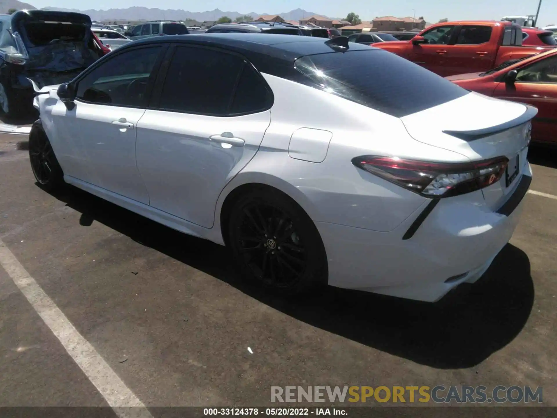 3 Photograph of a damaged car 4T1KZ1AK7MU051963 TOYOTA CAMRY 2021