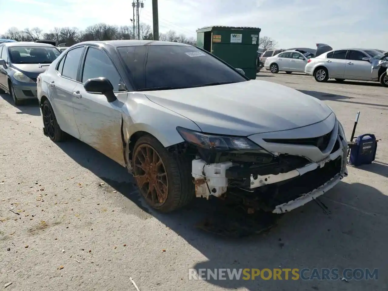 1 Photograph of a damaged car 4T1KZ1AK7MU052451 TOYOTA CAMRY 2021