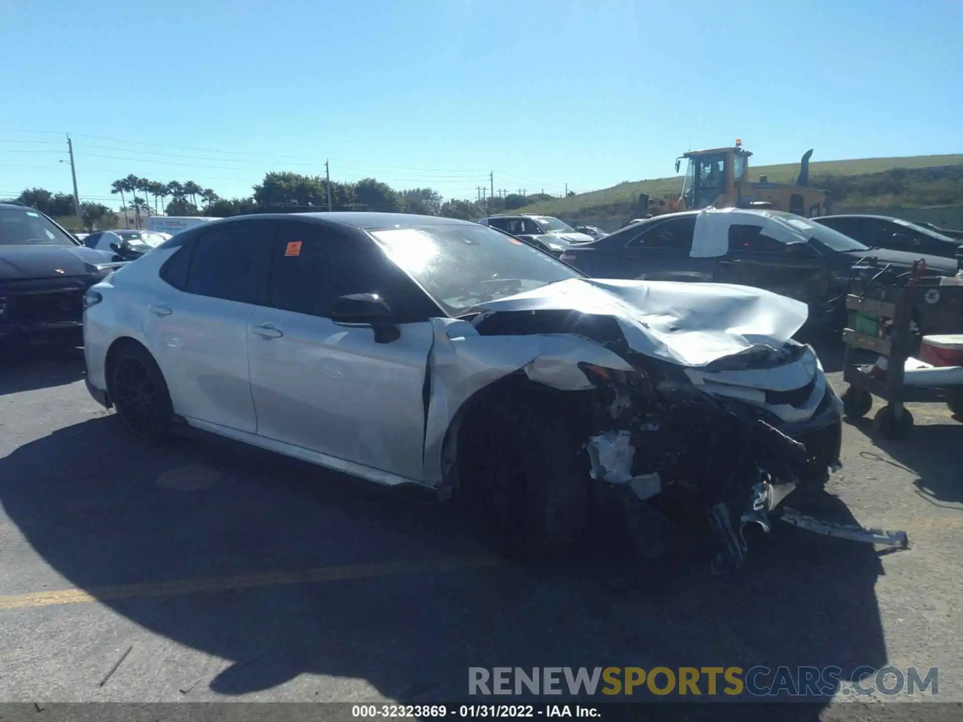 1 Photograph of a damaged car 4T1KZ1AK7MU053826 TOYOTA CAMRY 2021