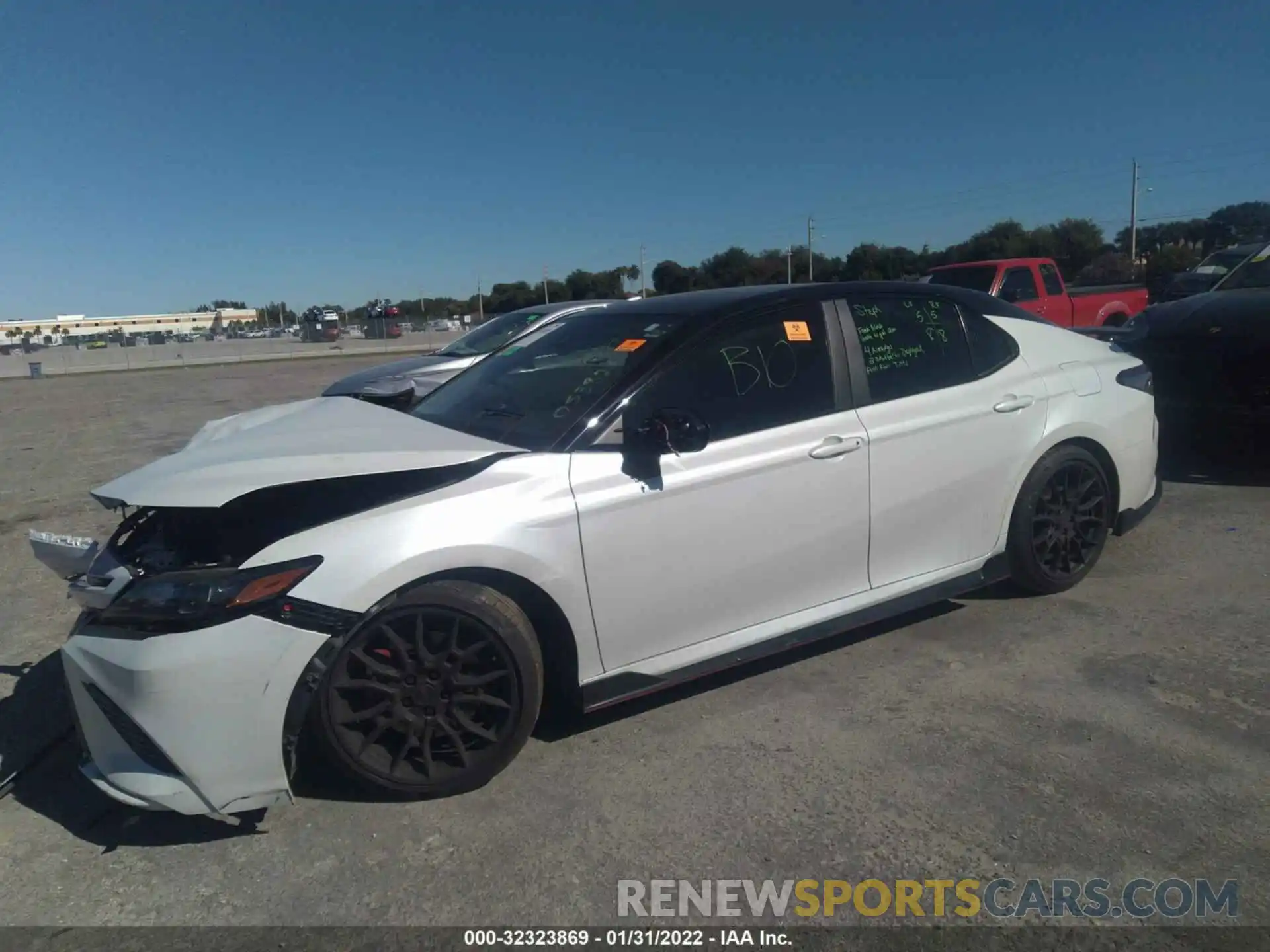 2 Photograph of a damaged car 4T1KZ1AK7MU053826 TOYOTA CAMRY 2021