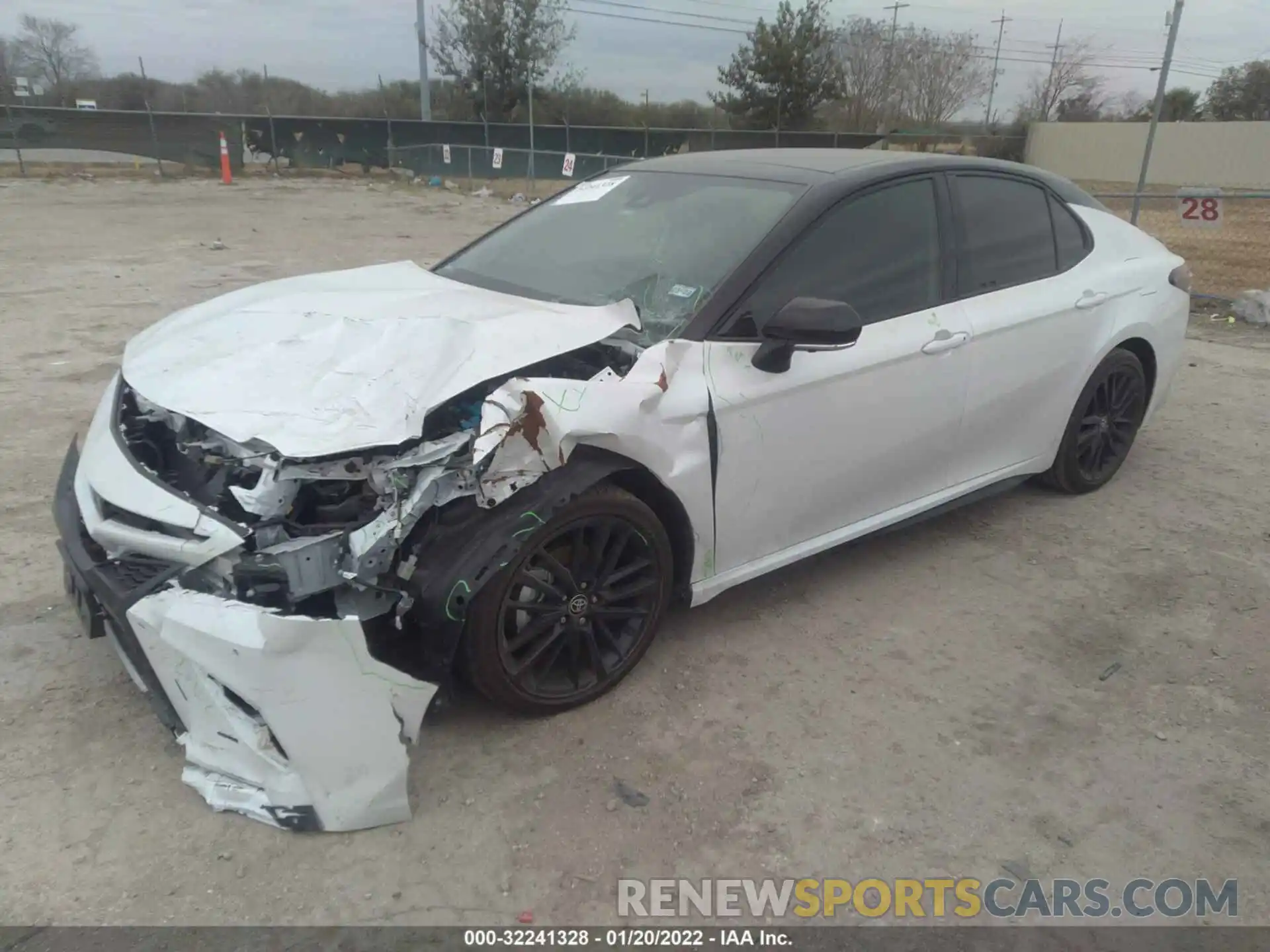 2 Photograph of a damaged car 4T1KZ1AK7MU054796 TOYOTA CAMRY 2021