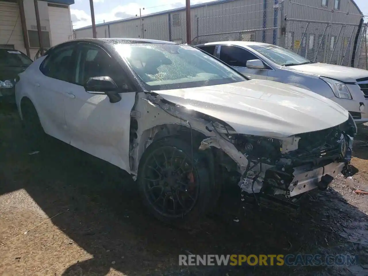 1 Photograph of a damaged car 4T1KZ1AK7MU057424 TOYOTA CAMRY 2021