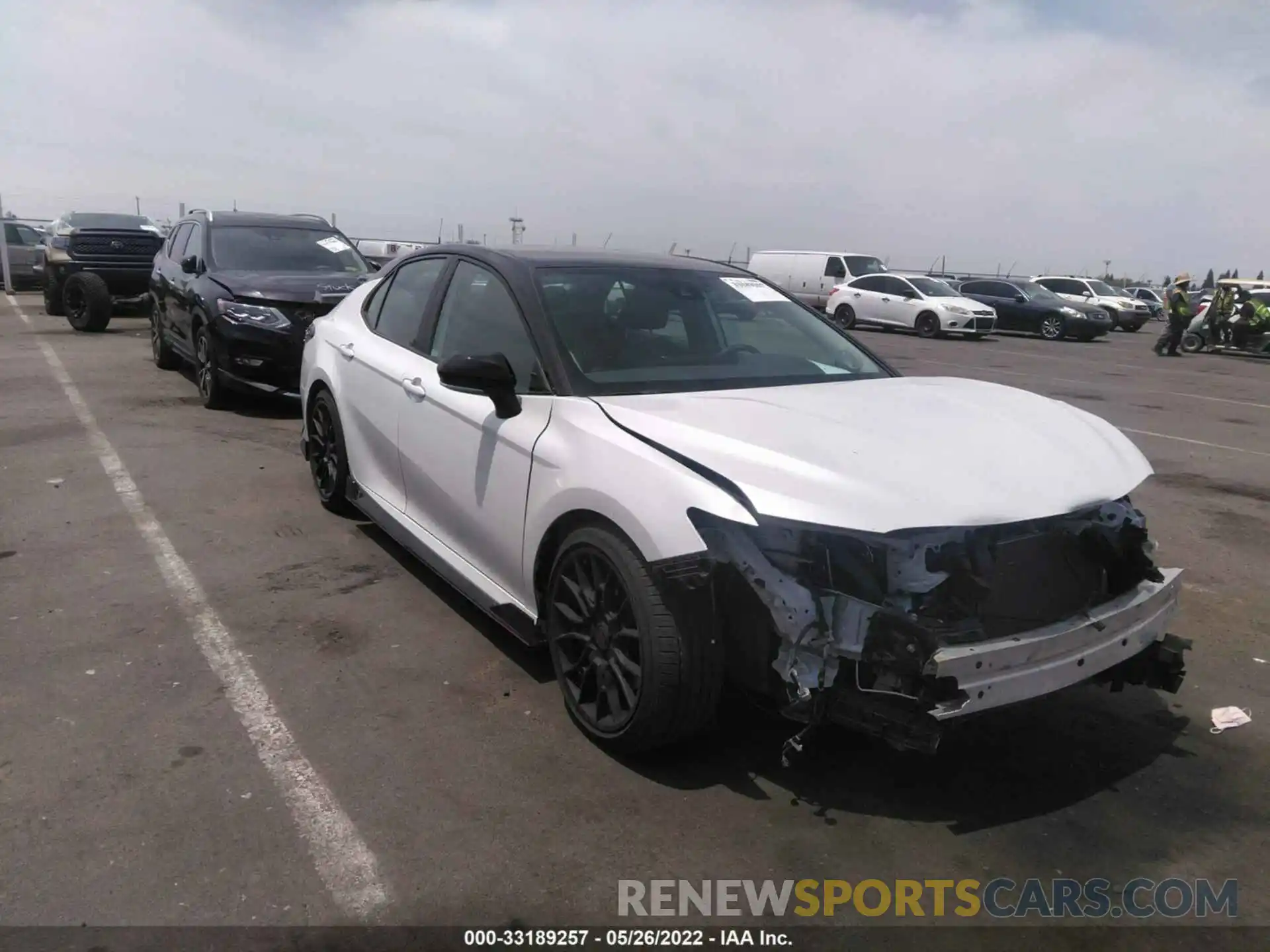 1 Photograph of a damaged car 4T1KZ1AK7MU059352 TOYOTA CAMRY 2021