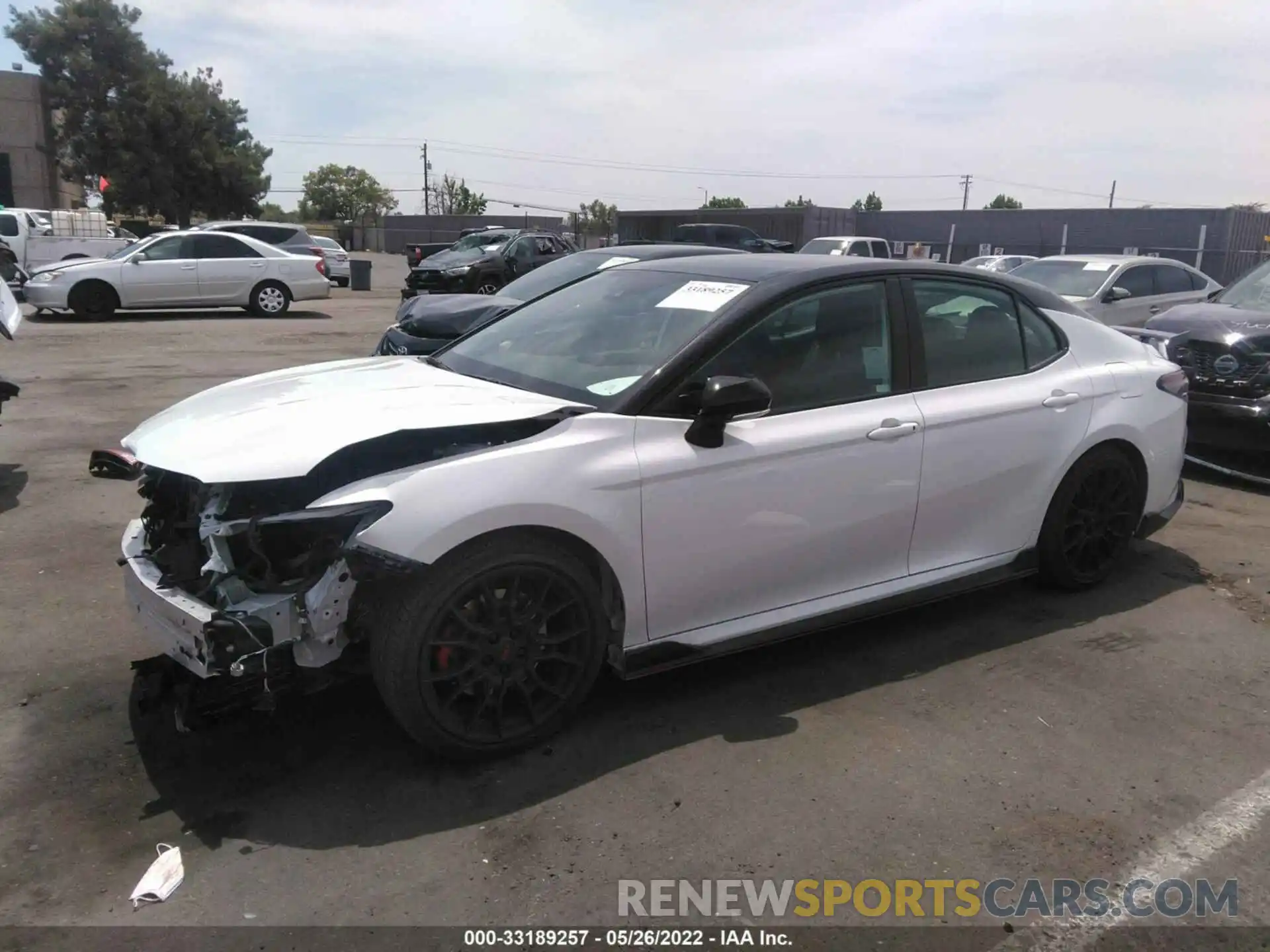 2 Photograph of a damaged car 4T1KZ1AK7MU059352 TOYOTA CAMRY 2021