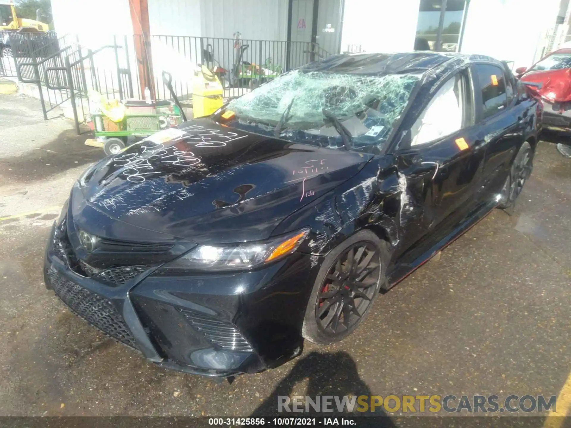 6 Photograph of a damaged car 4T1KZ1AK8MU050756 TOYOTA CAMRY 2021