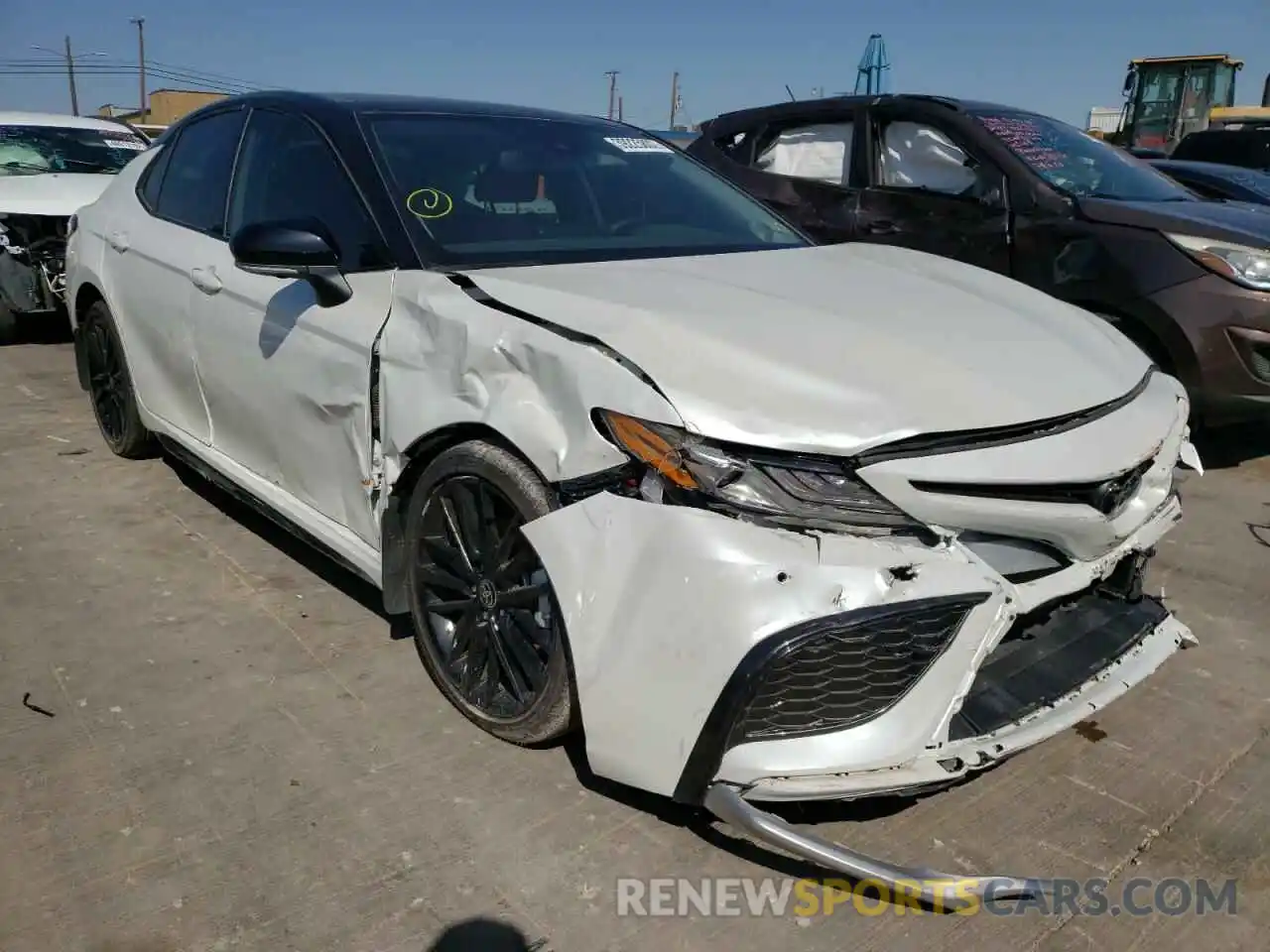 1 Photograph of a damaged car 4T1KZ1AK8MU053365 TOYOTA CAMRY 2021