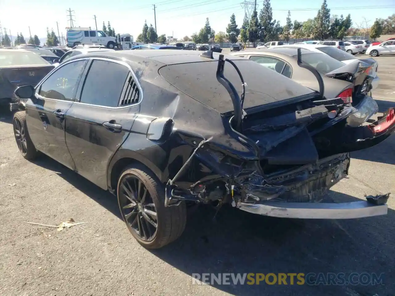 9 Photograph of a damaged car 4T1KZ1AK8MU055598 TOYOTA CAMRY 2021