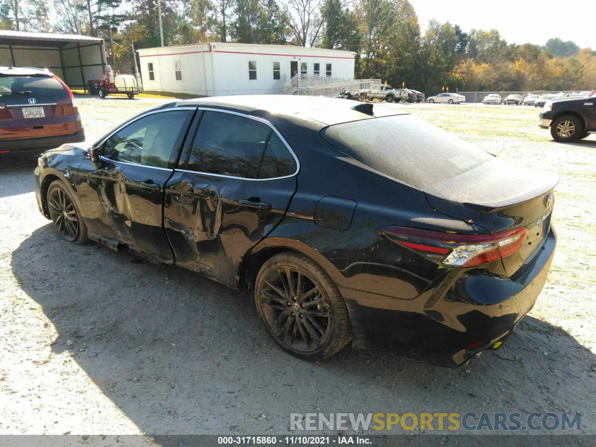 3 Photograph of a damaged car 4T1KZ1AK8MU057822 TOYOTA CAMRY 2021