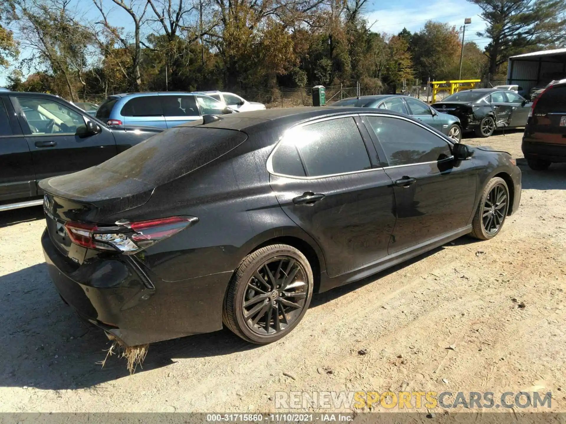 4 Photograph of a damaged car 4T1KZ1AK8MU057822 TOYOTA CAMRY 2021